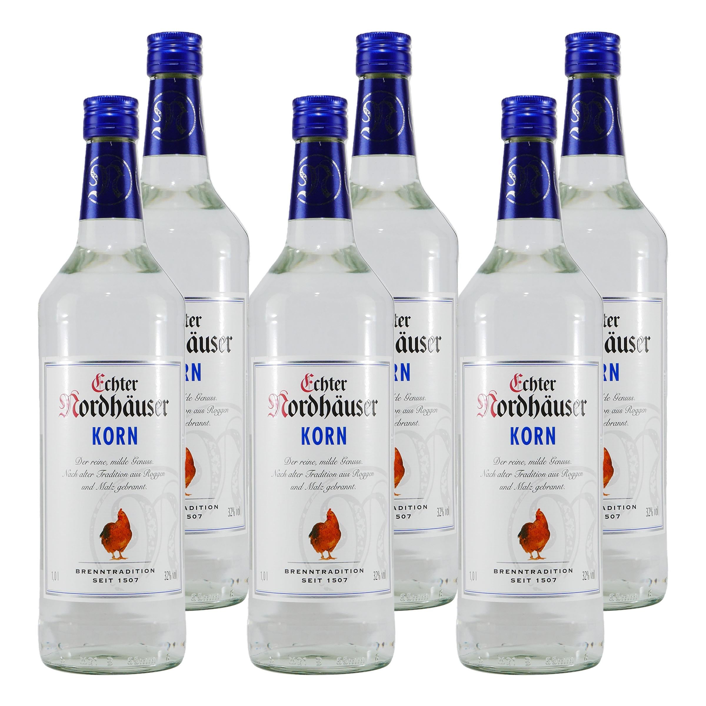 Echter Nordhäuser Korn (6 x 1,0L)