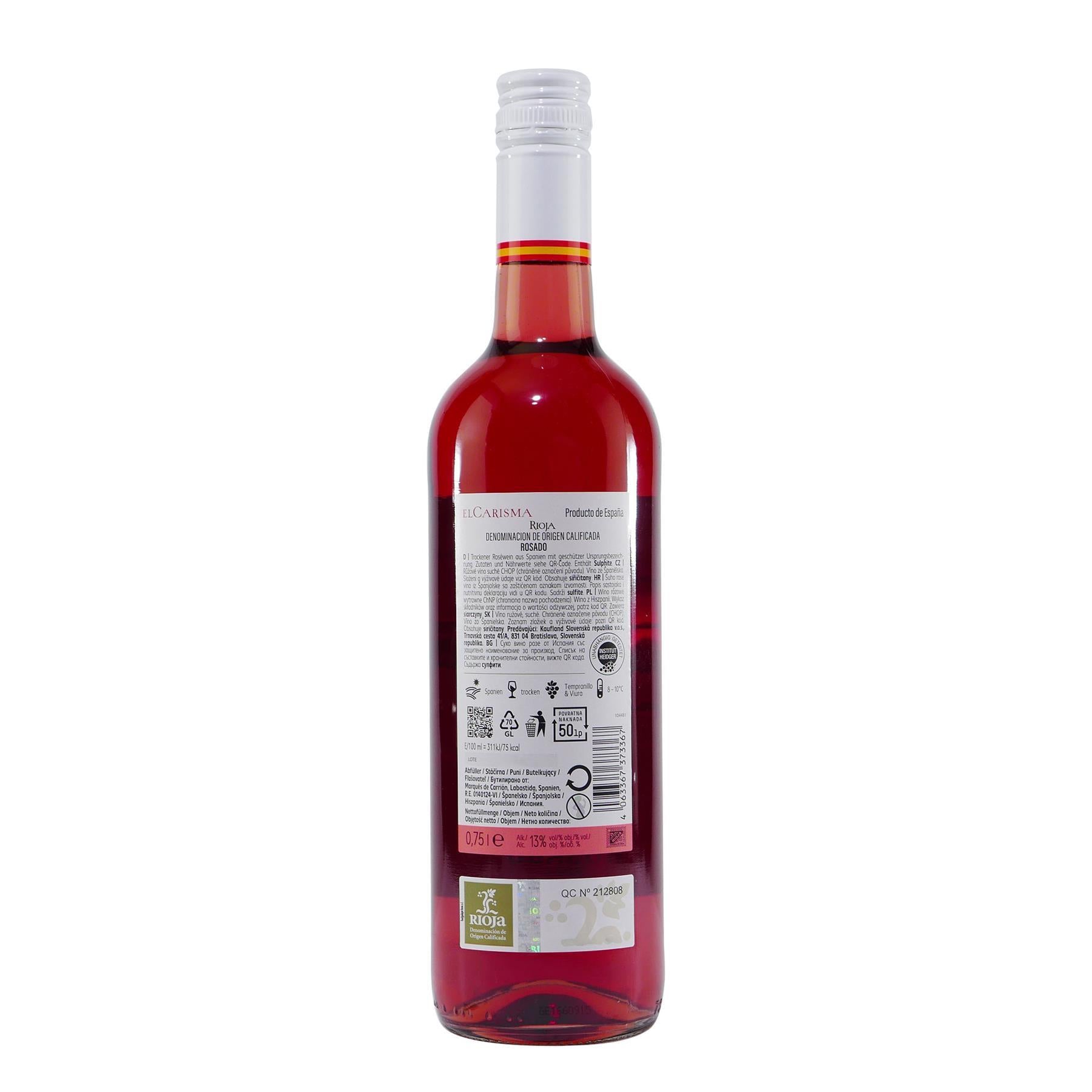 EL Carisma Rioja Rosado DOC -trocken-