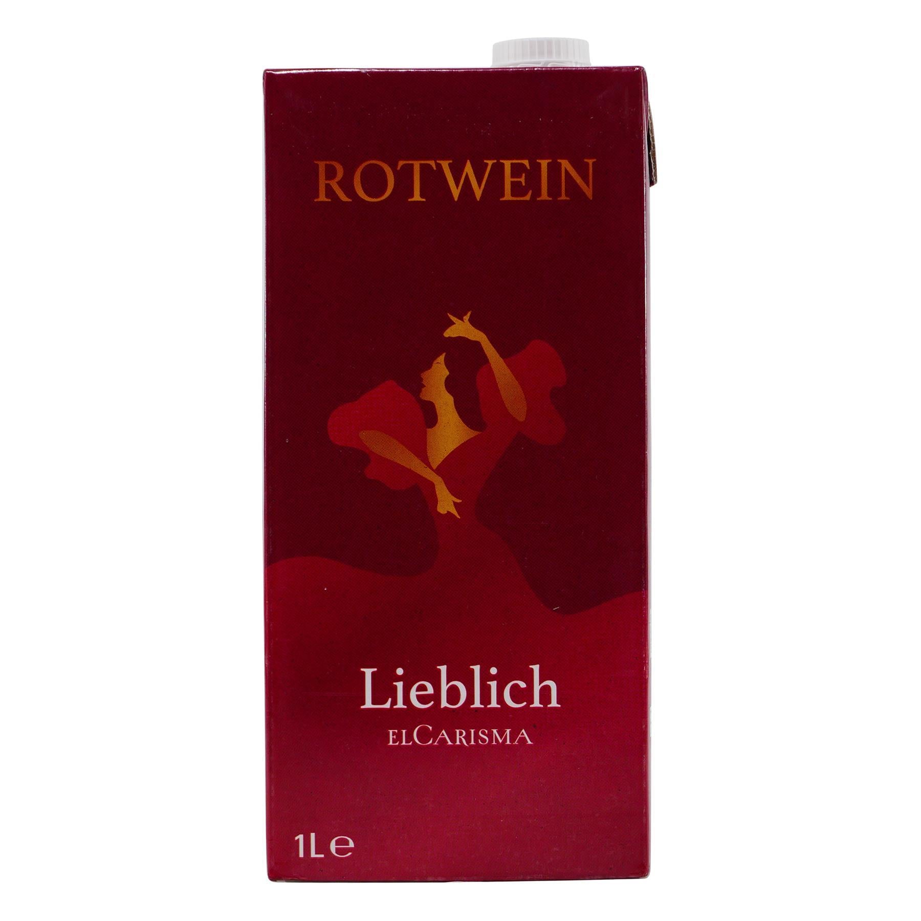 EL Carisma Rotwein -lieblich- 1,0L