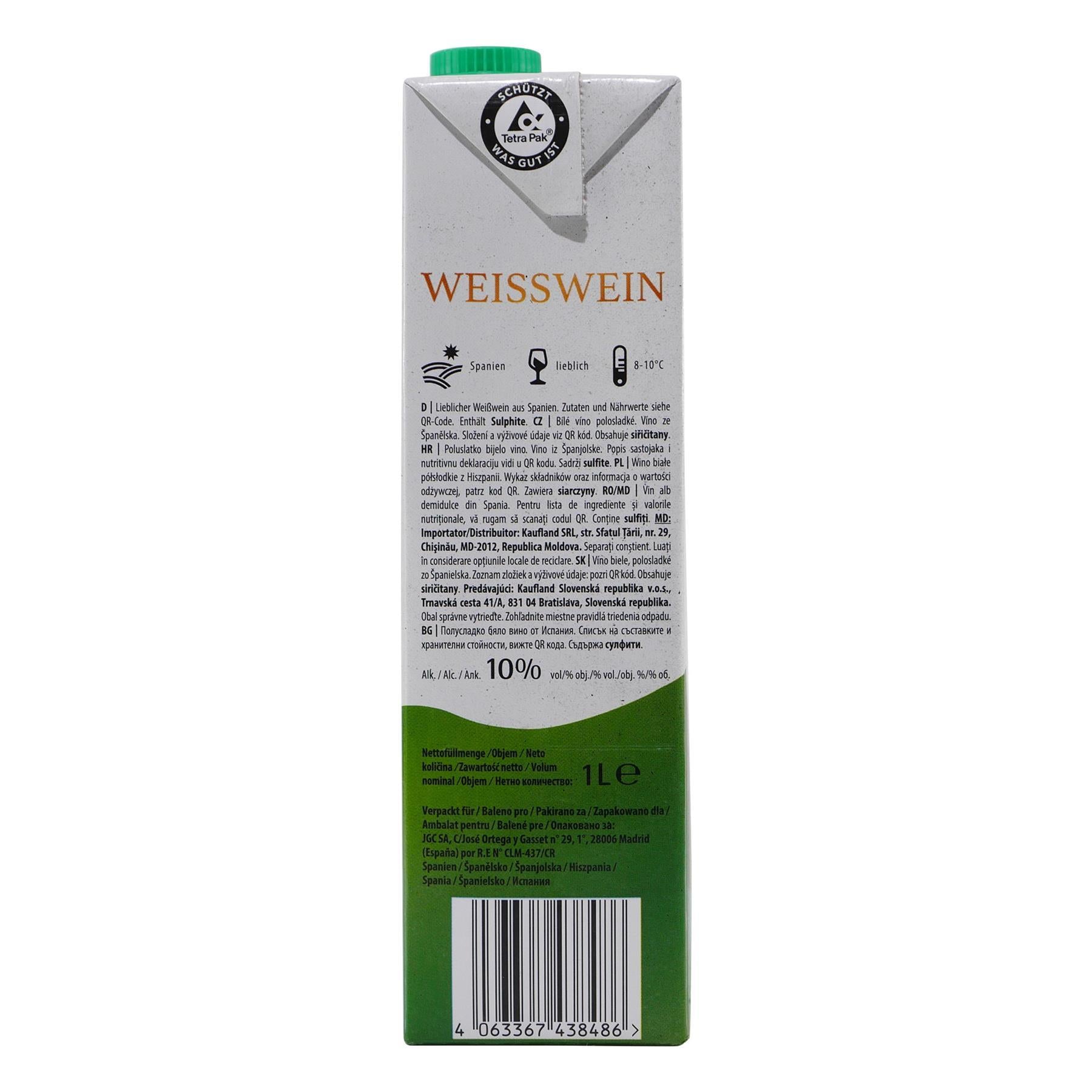 EL Carisma Weißwein -lieblich- 1,0L