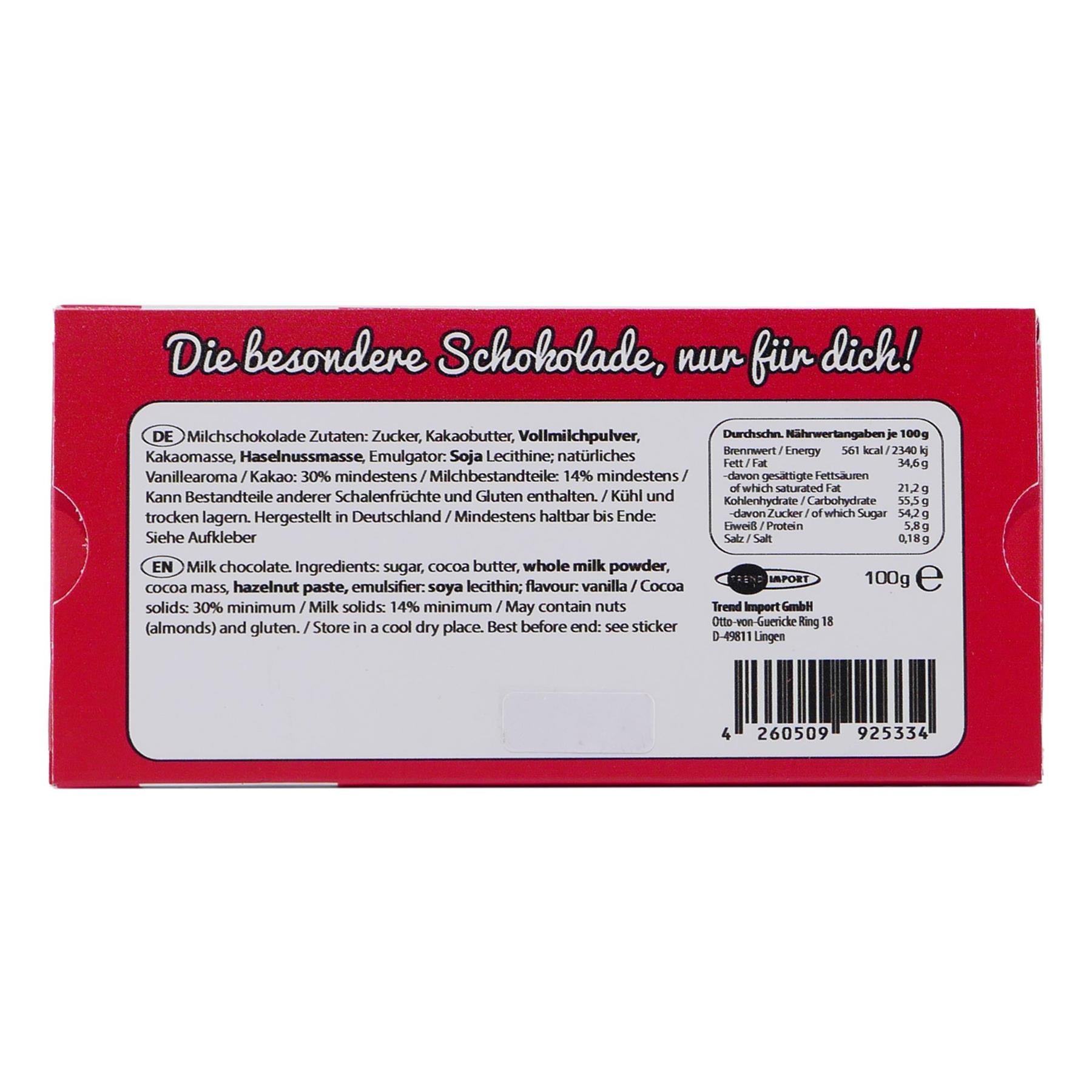 Erste Hilfe Schokolade "Liebeskummer"