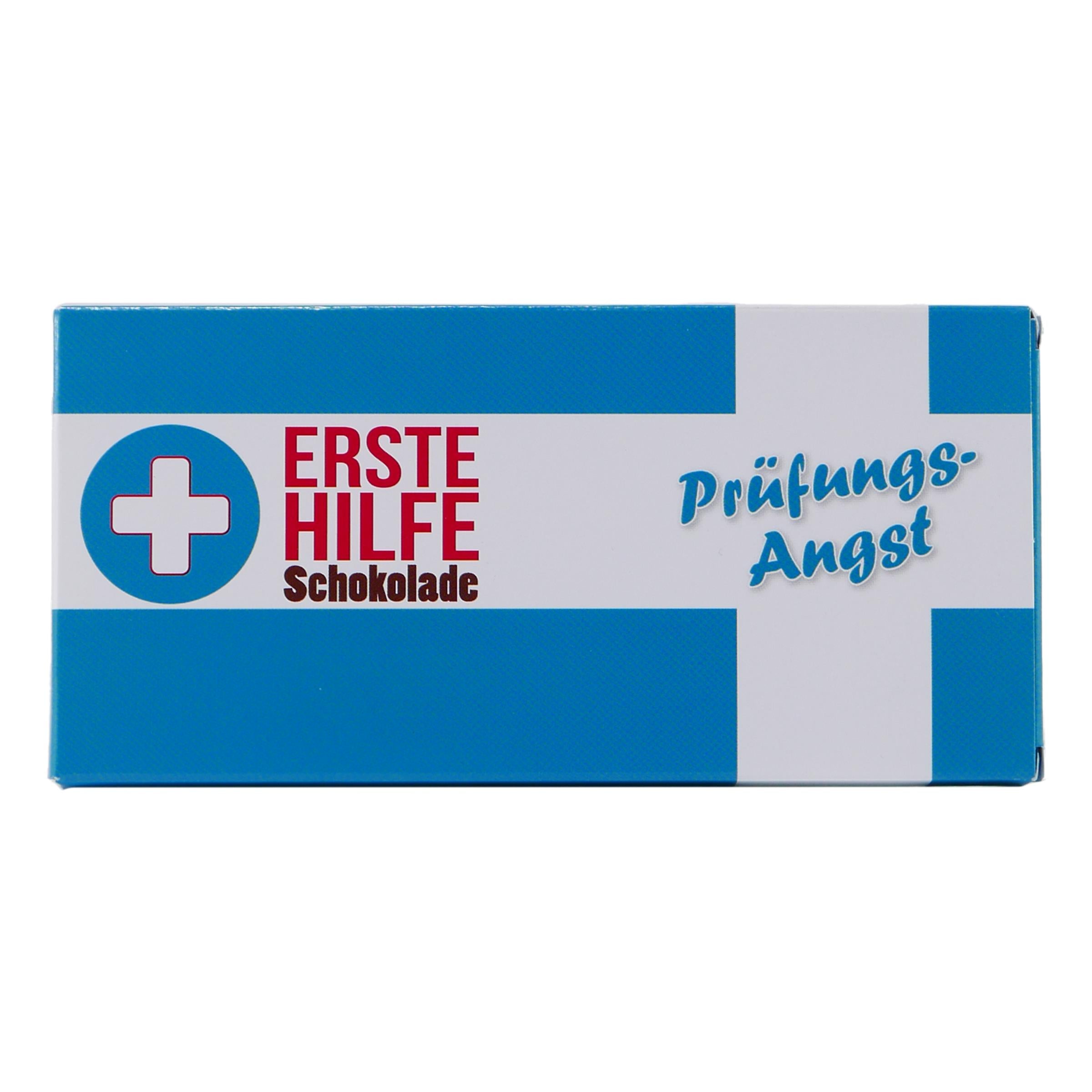 Erste Hilfe Schokolade "Prüfungsangst"