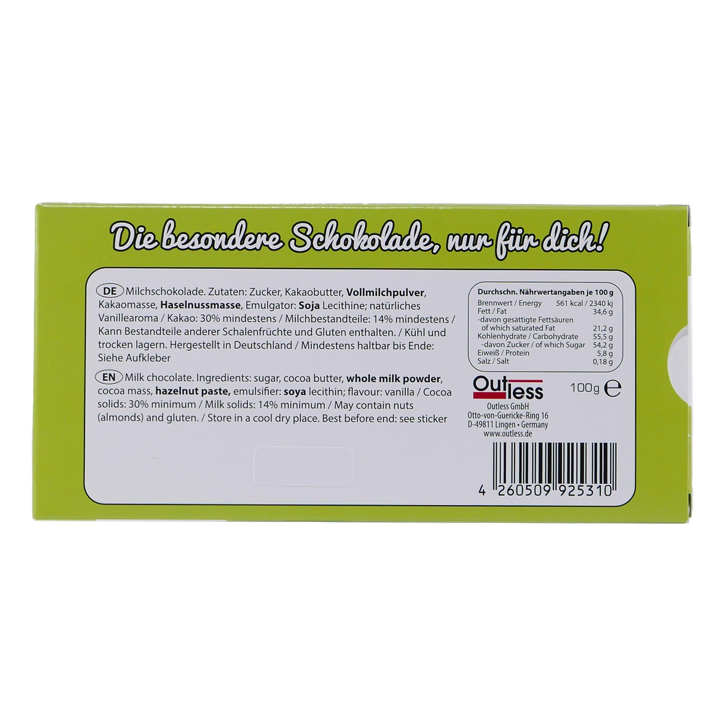 Erste Hilfe Schokolade "Schlechte Laune"