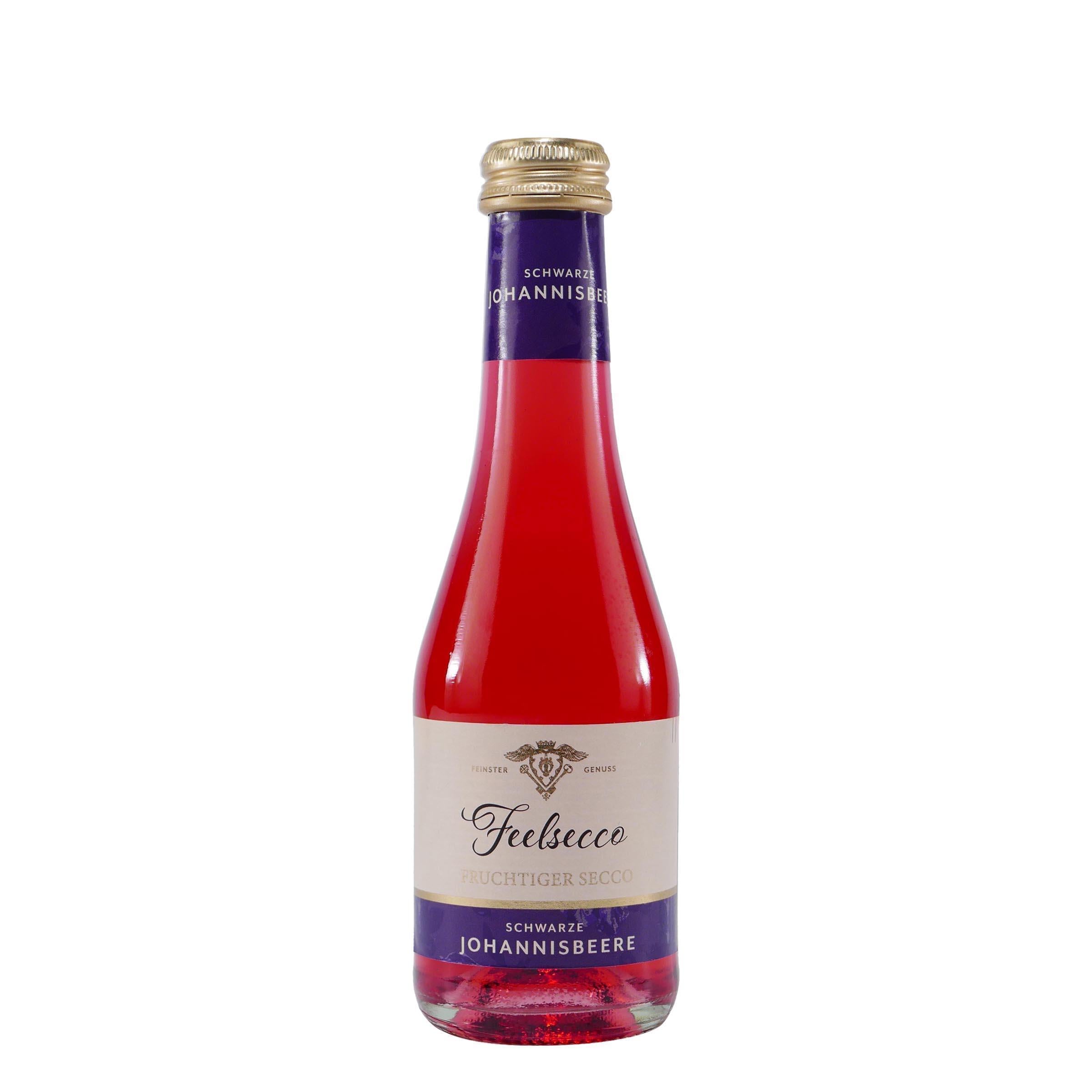 Feelsecco Schwarze Johannisbeere (12 x 0,2L)