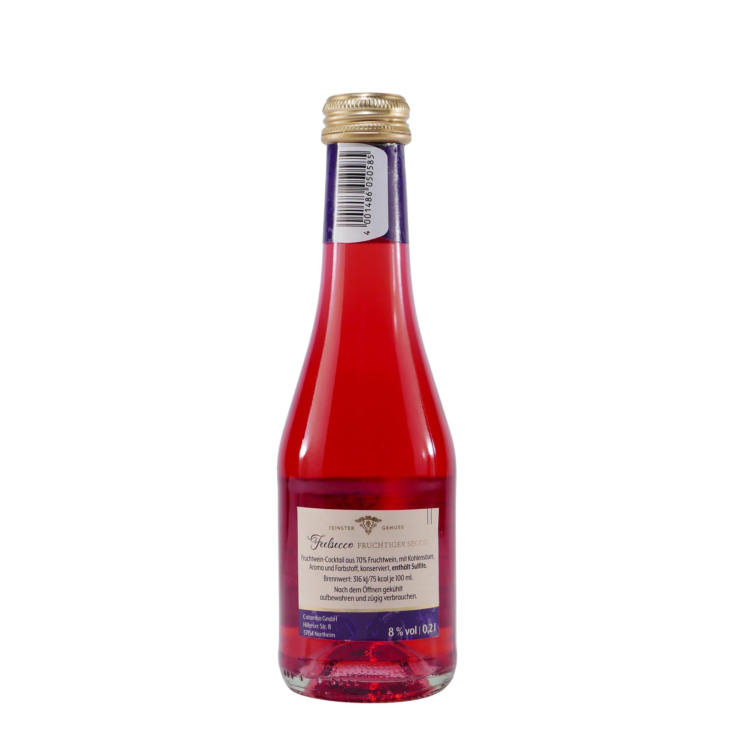 Feelsecco Schwarze Johannisbeere (12 x 0,2L)