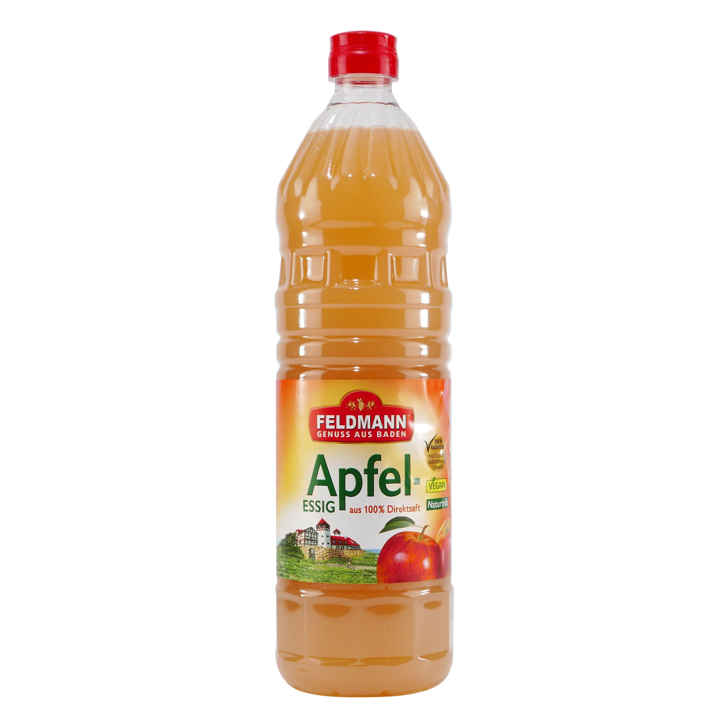 Feldmann Apfelessig 5% -naturtrüb- (10 x 1,0L)