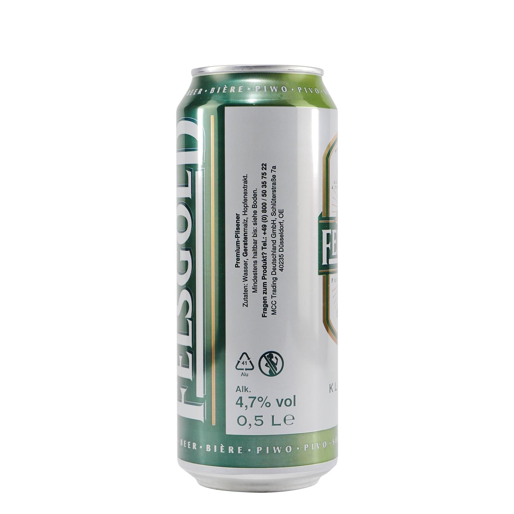 Felsgold Premium Pilsener (24 x 0,5L) EINWEG