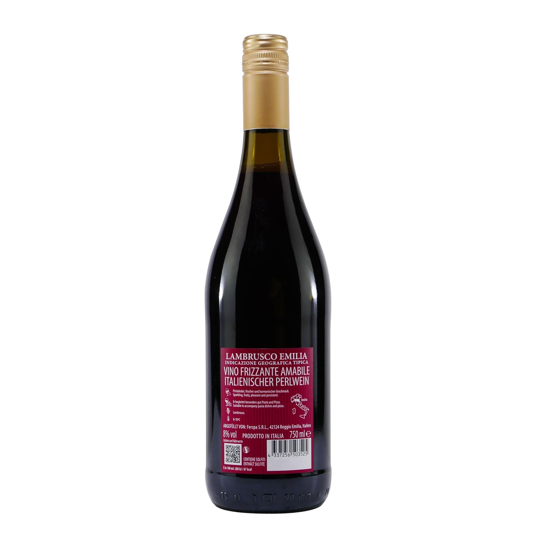 Ferspa Lambrusco Emilia IGT -lieblich- (6 x 0,75L)