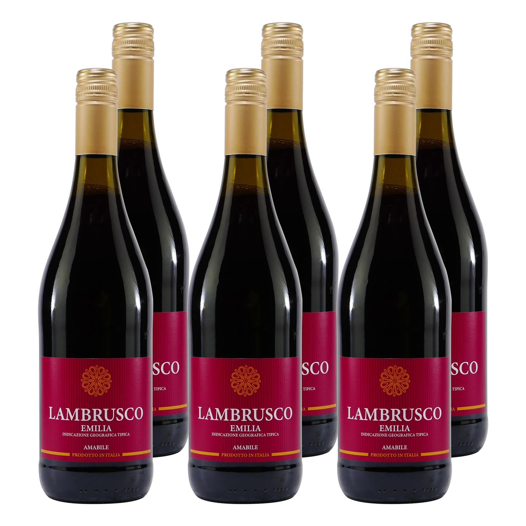 Ferspa Lambrusco Emilia IGT -lieblich- (6 x 0,75L)