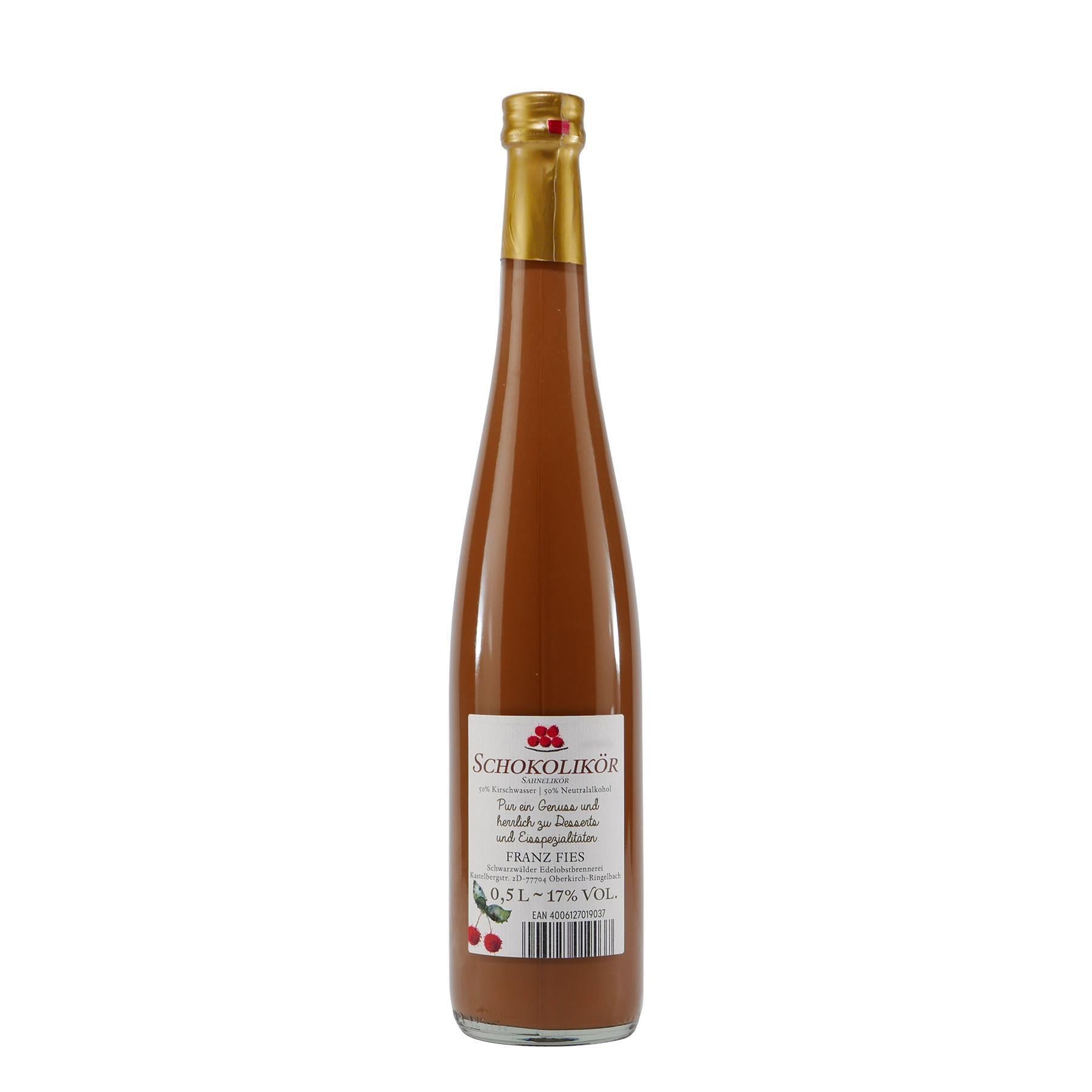 Fies Schokolikör mit Kirschwasser