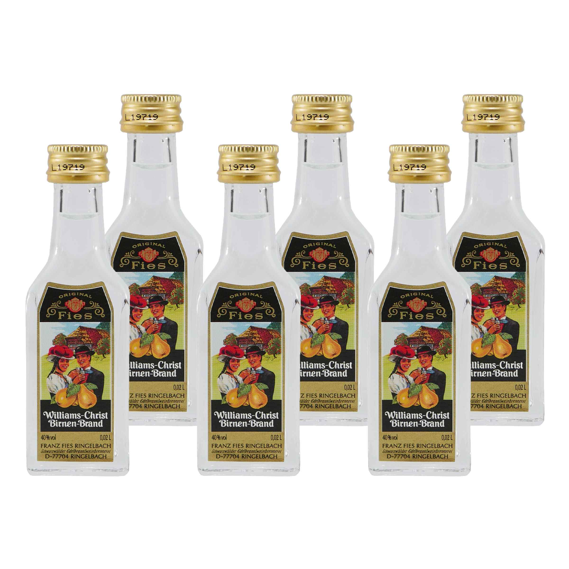 Fies Williams-Christ - Birnenbrand (30 x 0,02L)