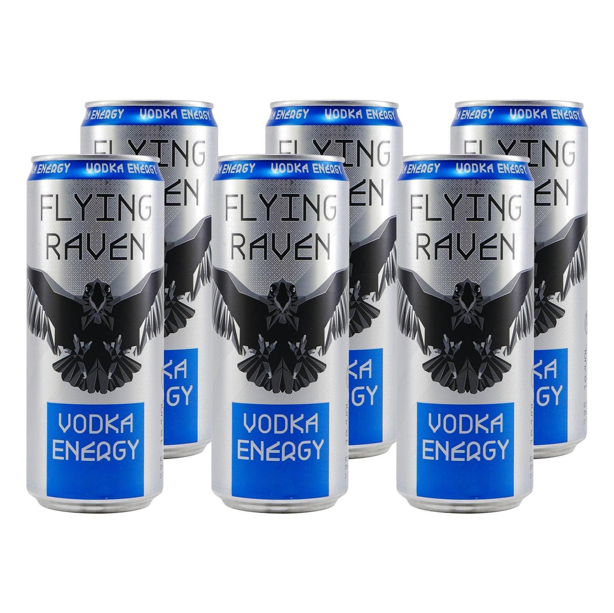 Flying Raven Vodka-Energy (12 x 0,33L) EINWEG
