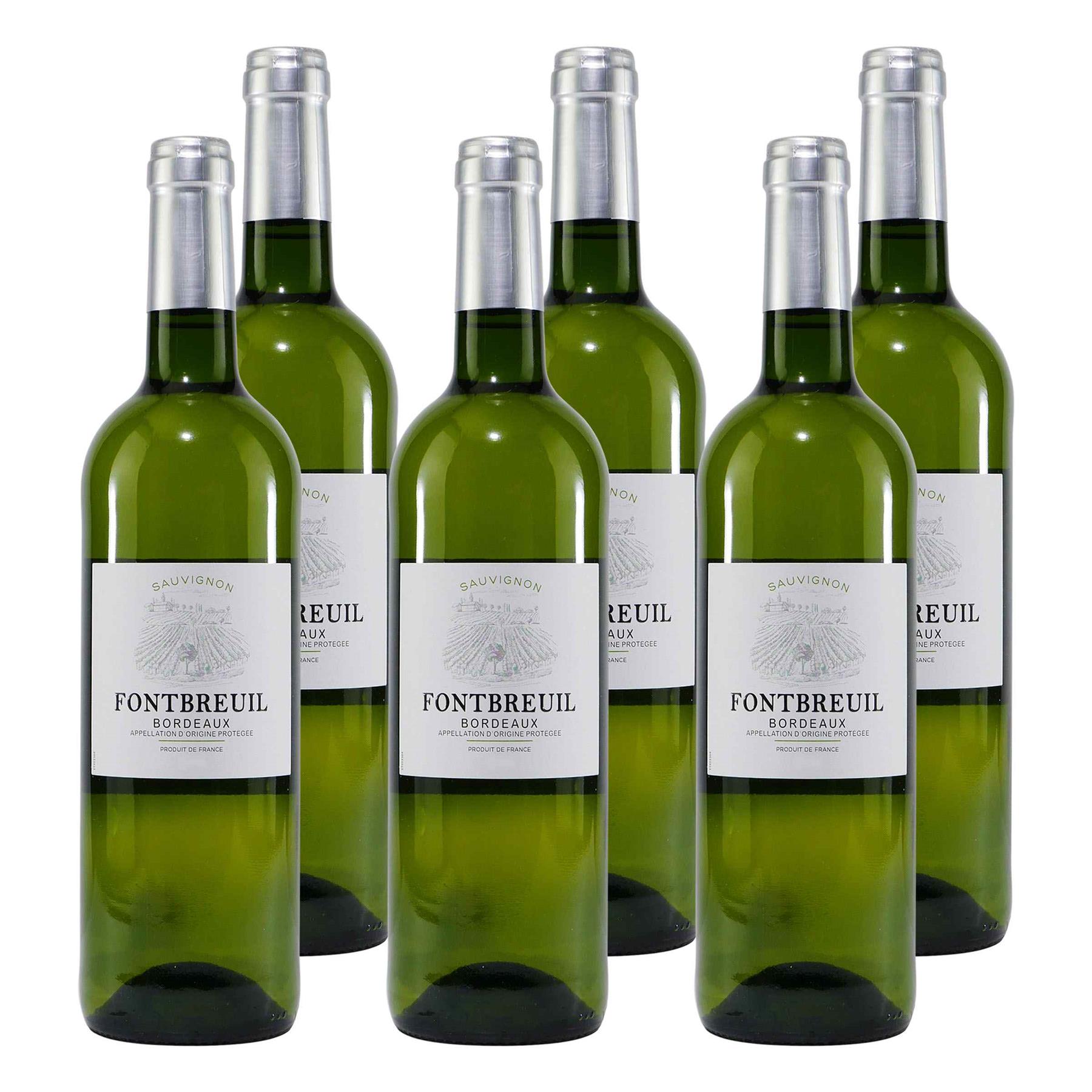 Fontbreuil Bordeaux Sauvignon AOP -trocken- (6 x 0,75L)