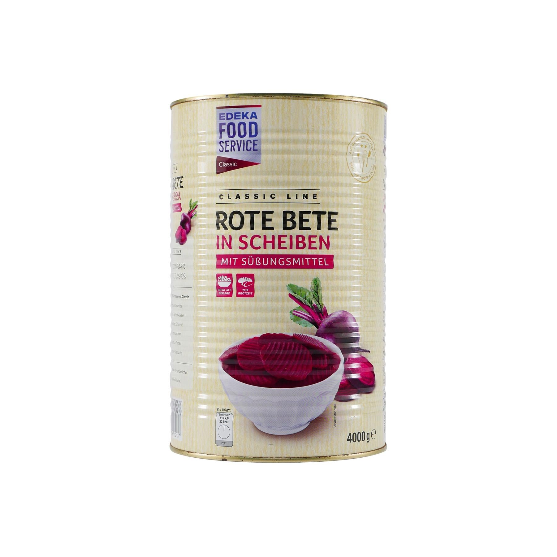 Classic Line Rote Bete -in Scheiben- 4,0KG