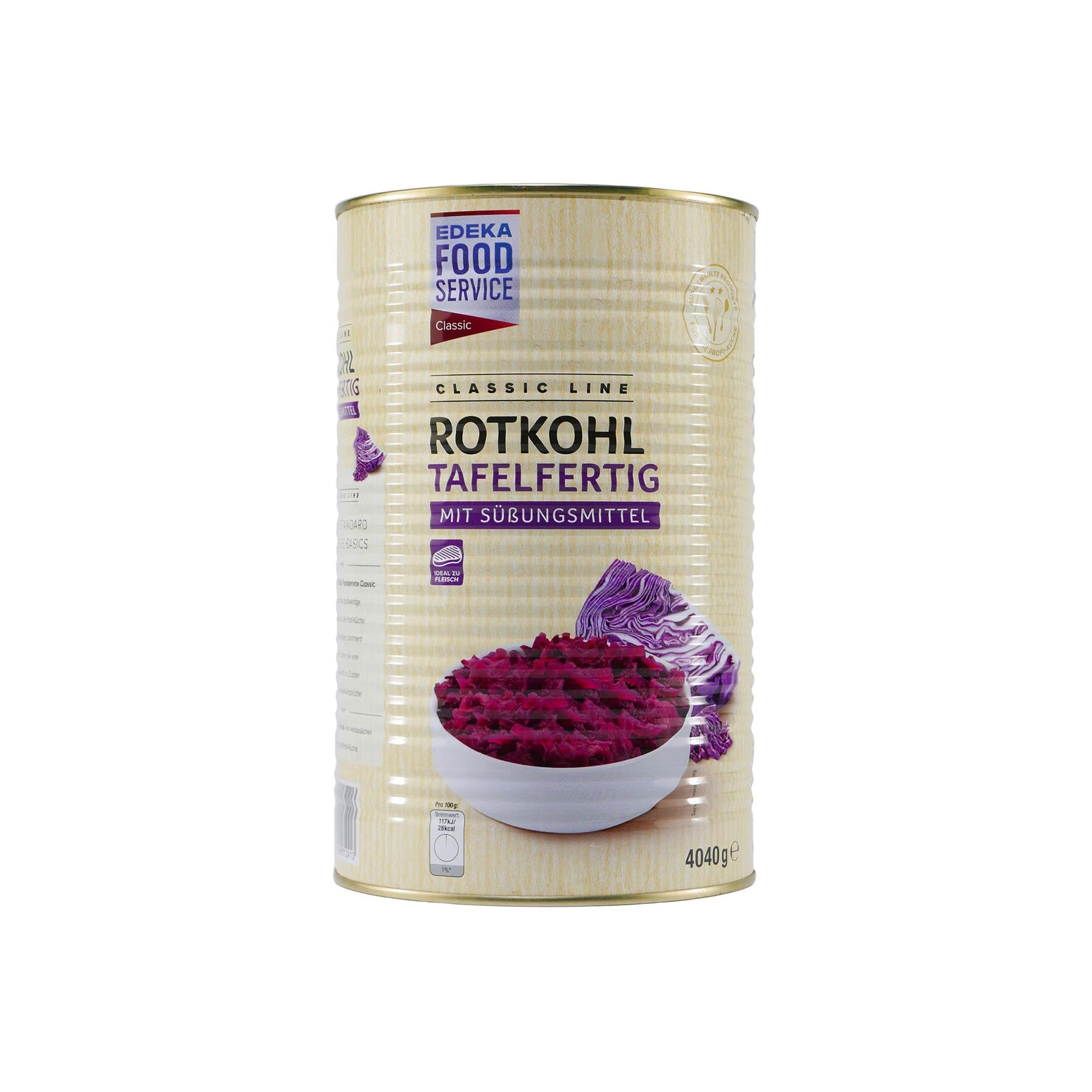 Classic Line Rotkohl -tafelfertig- 4,04KG