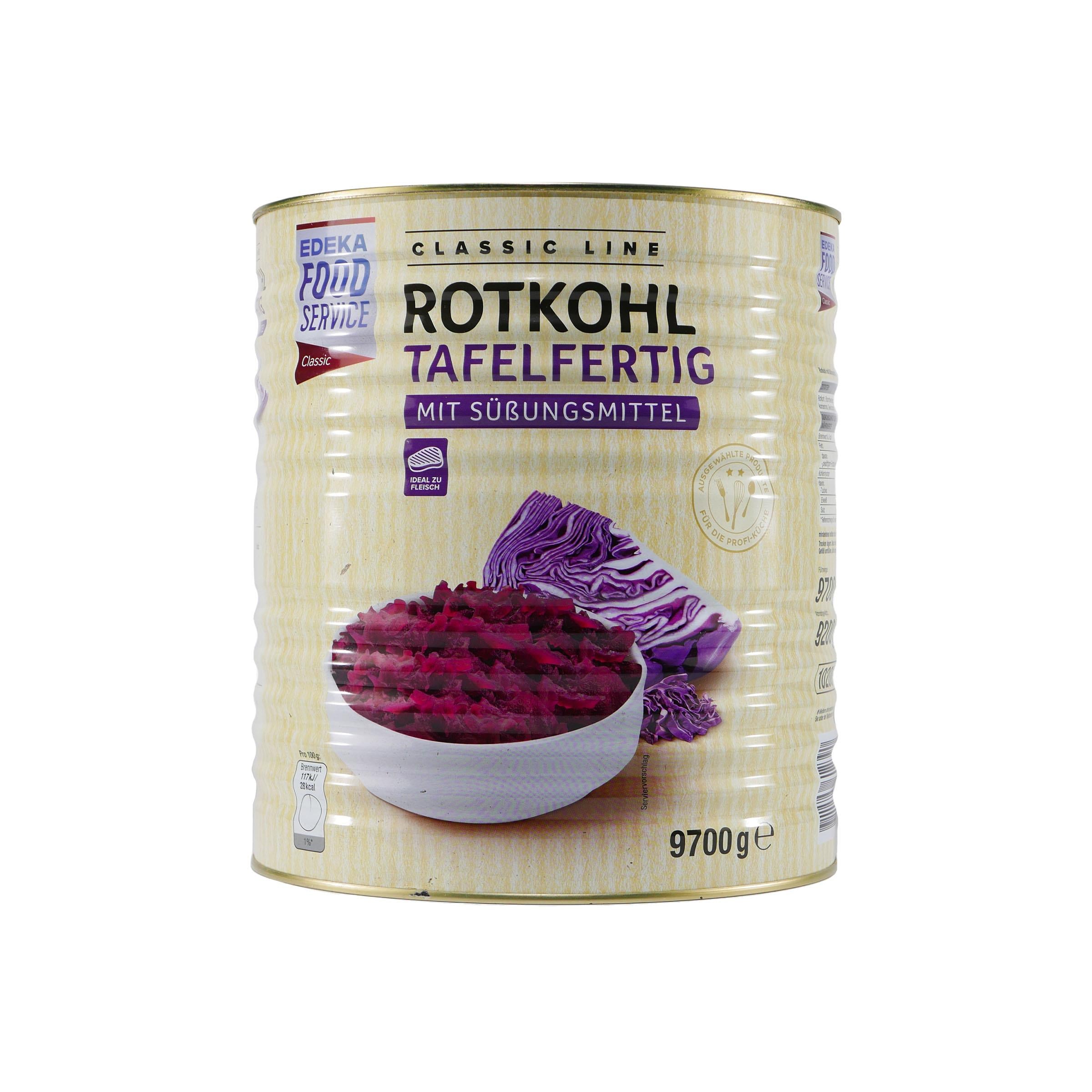 Classic Line Rotkohl -tafelfertig- 9,7KG