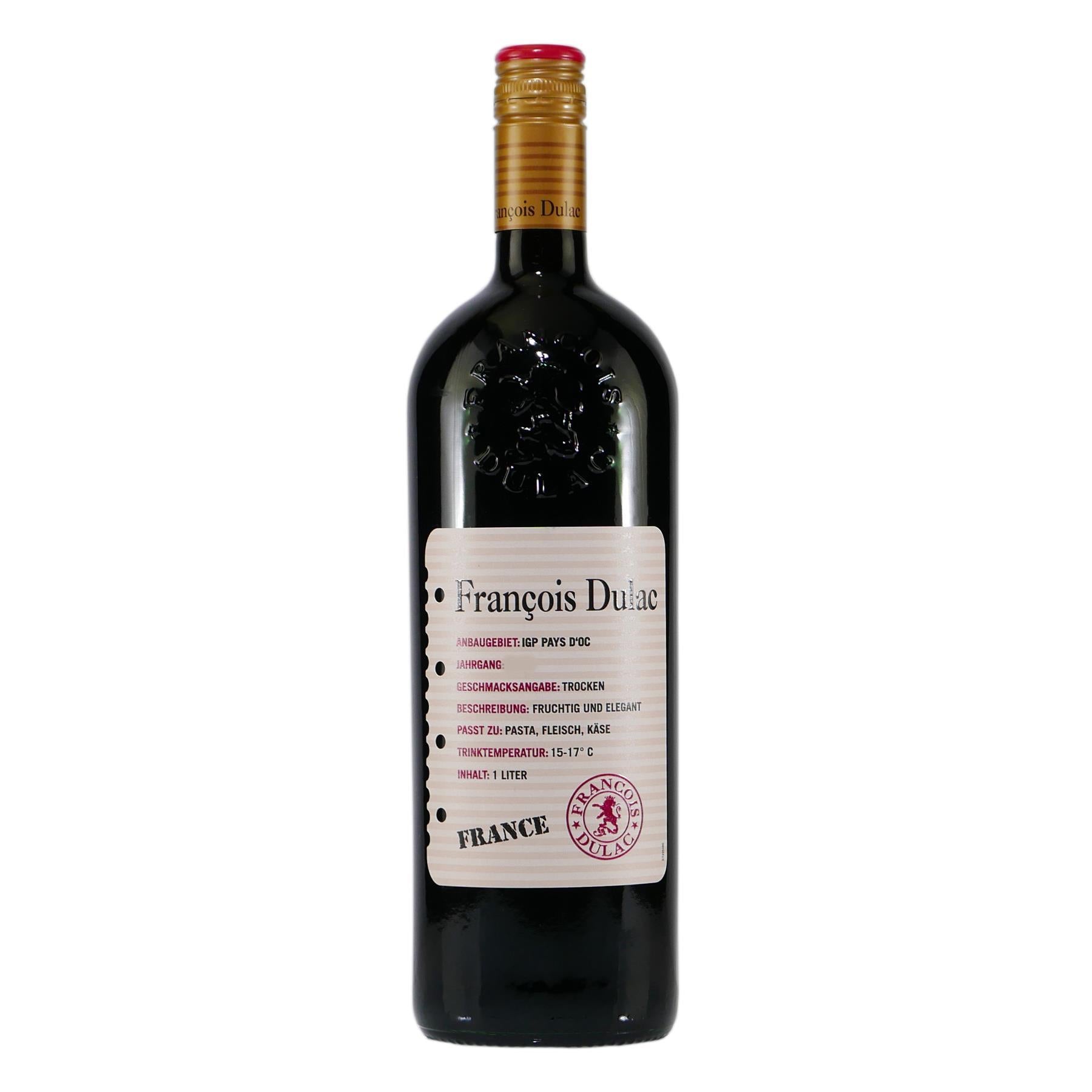Francois Dulac Rouge IGP -trocken- (6 x 1,0L)