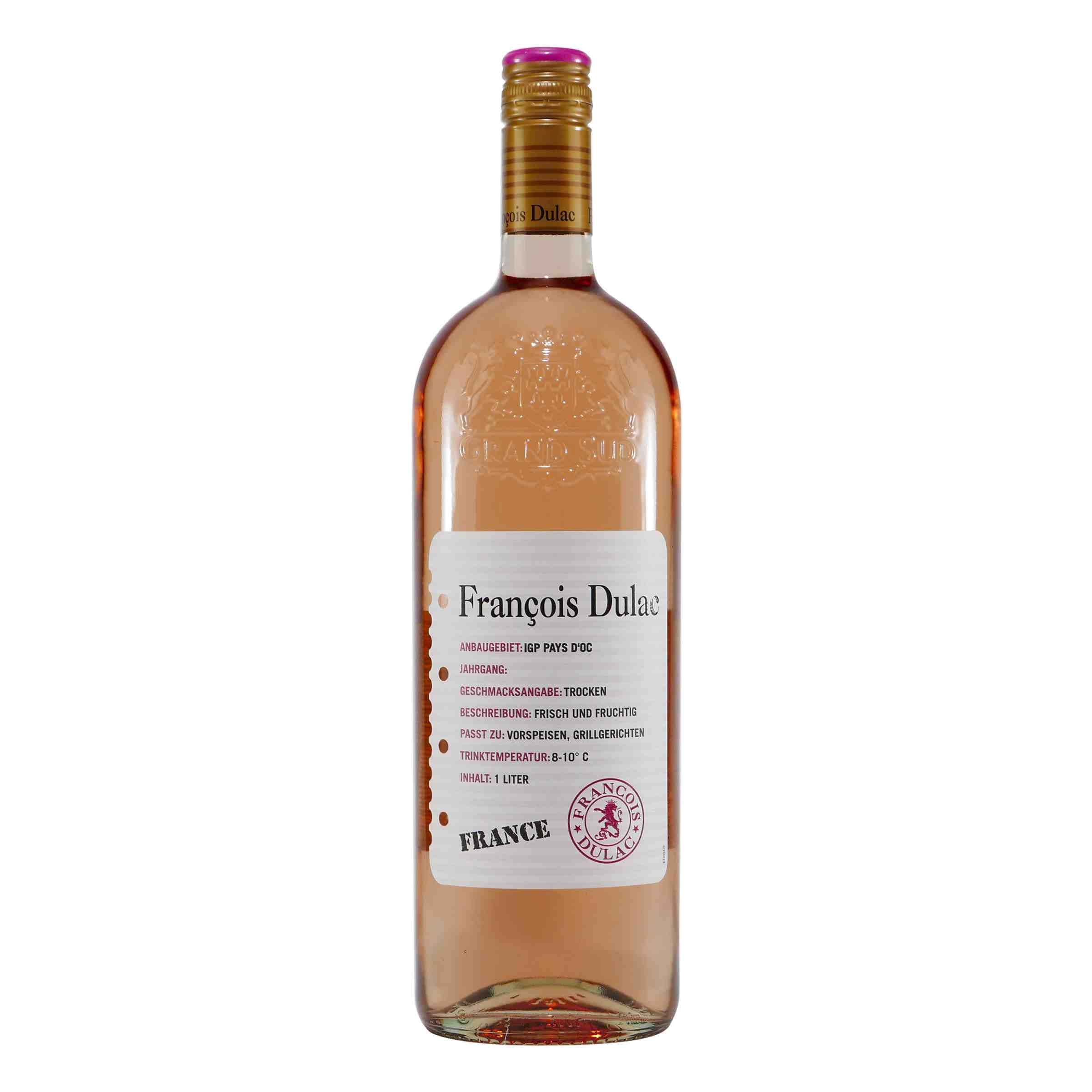 Francois Dulac Rosé IGP -trocken- (6 x 1,0L)