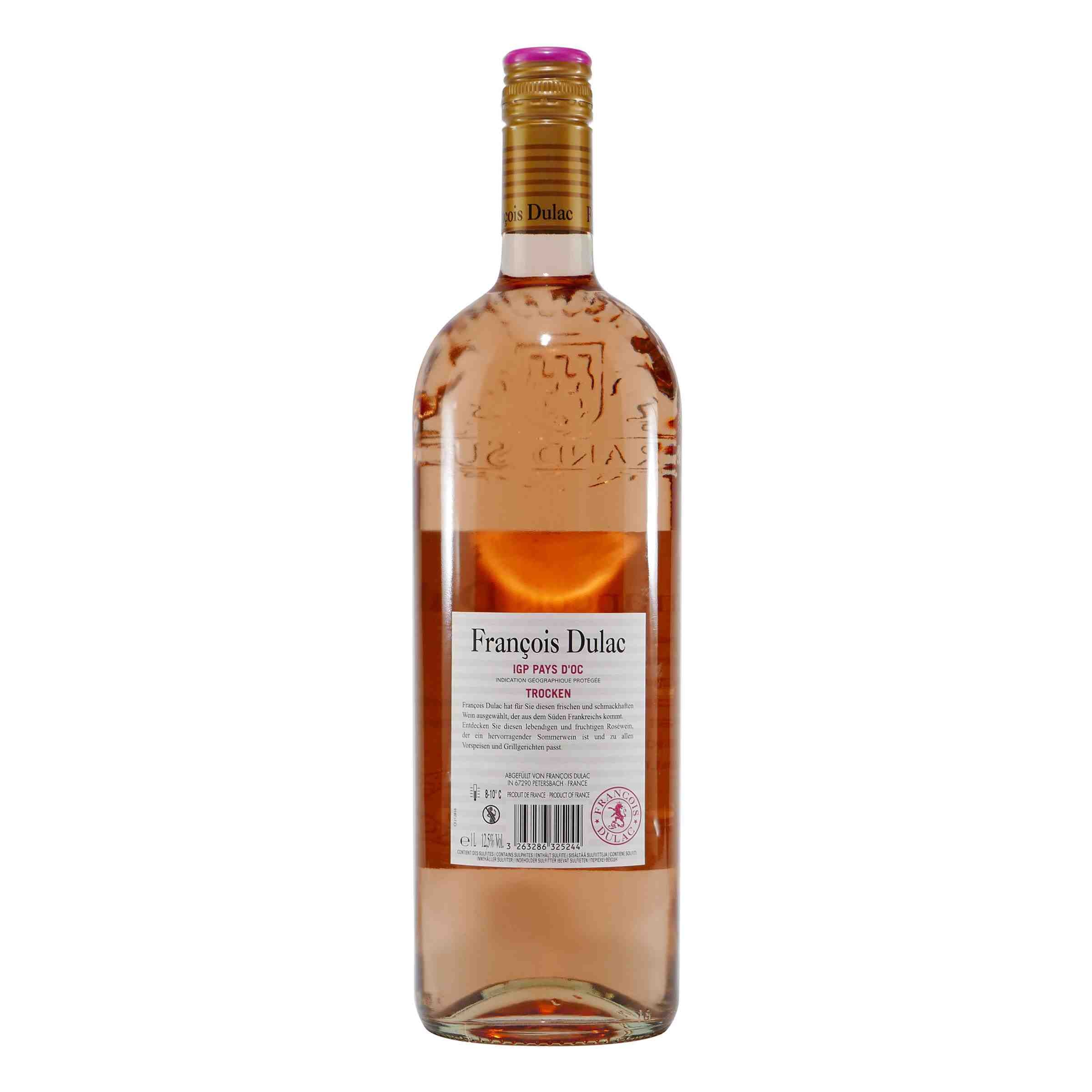 Francois Dulac Rosé IGP -trocken- (6 x 1,0L)