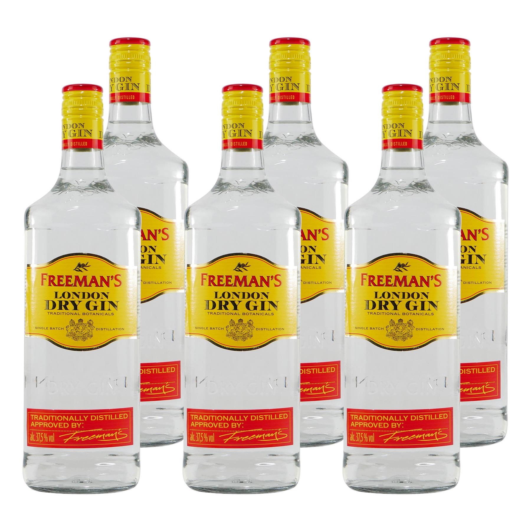 Freeman´s London Dry Gin (6 x 0,7L)