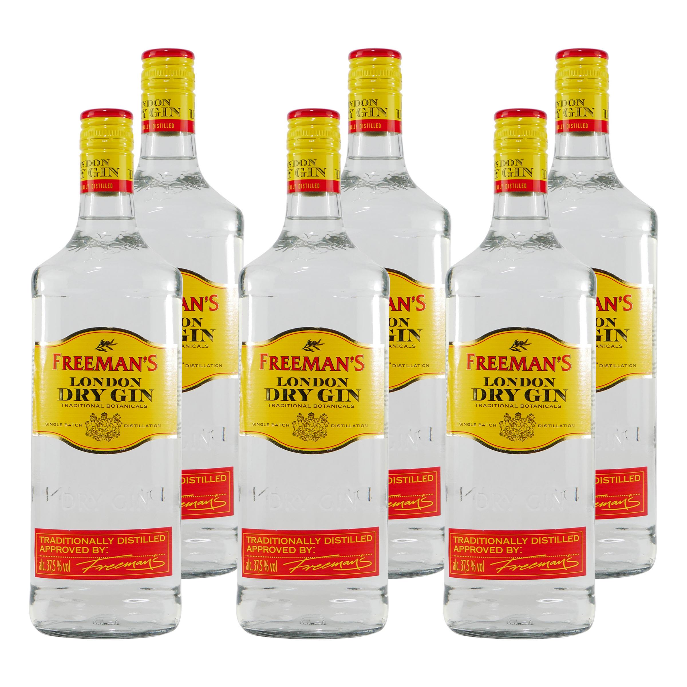 Freeman´s London Dry Gin (6 x 0,7L)