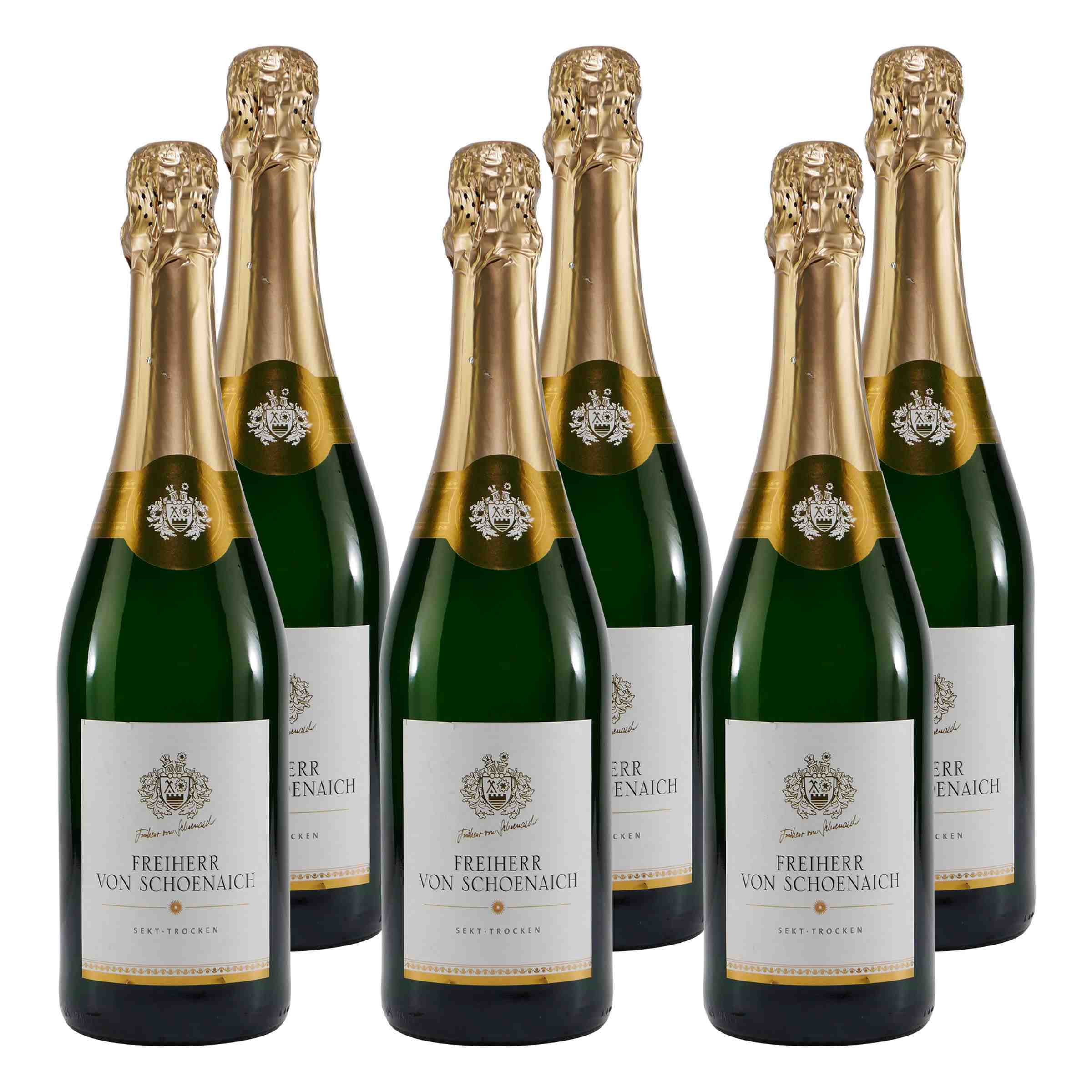 Freiherr von Schoenaich Sekt -trocken- (6 x 0,75L)