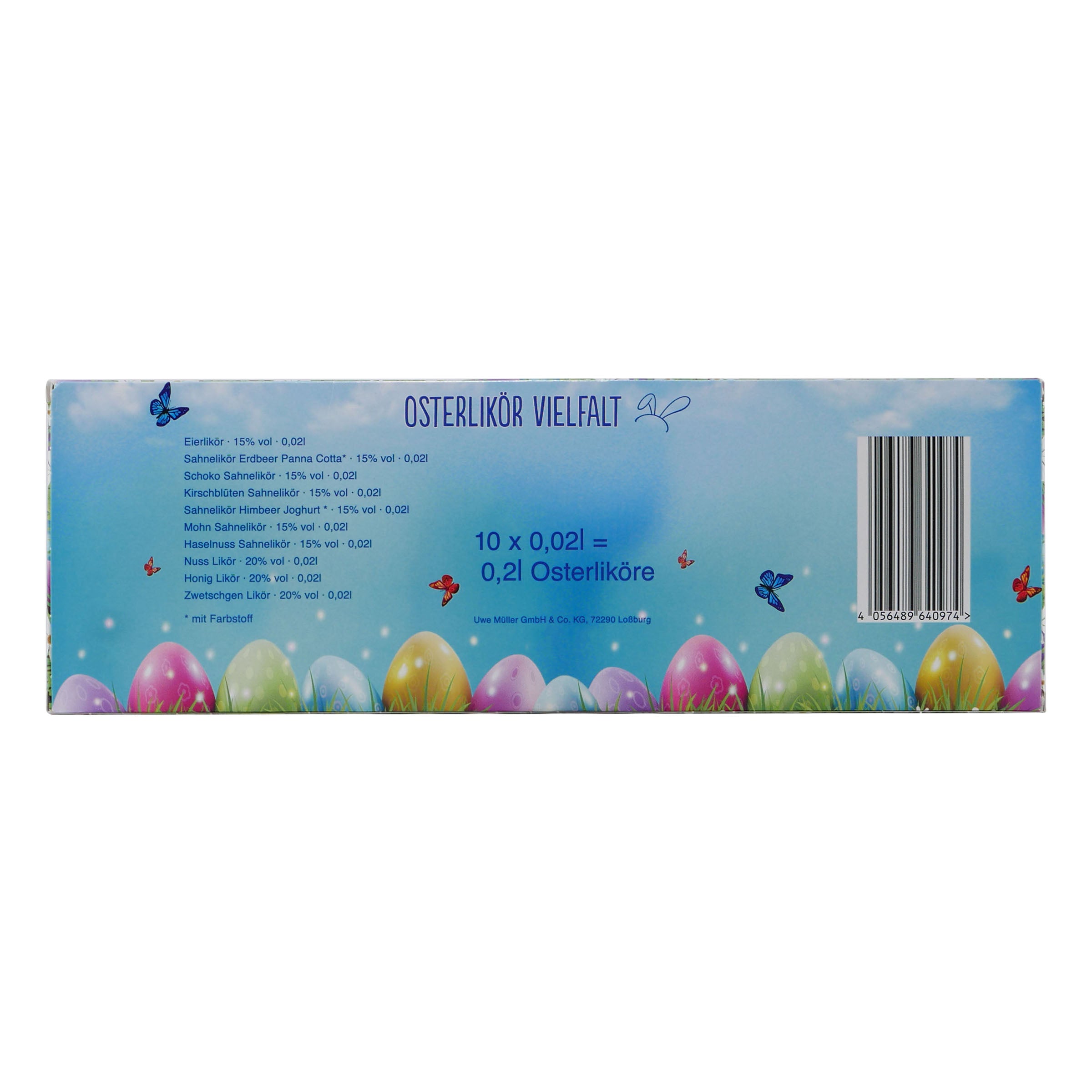 Frühlingslikör Vielfalt (10 x 0,02L)