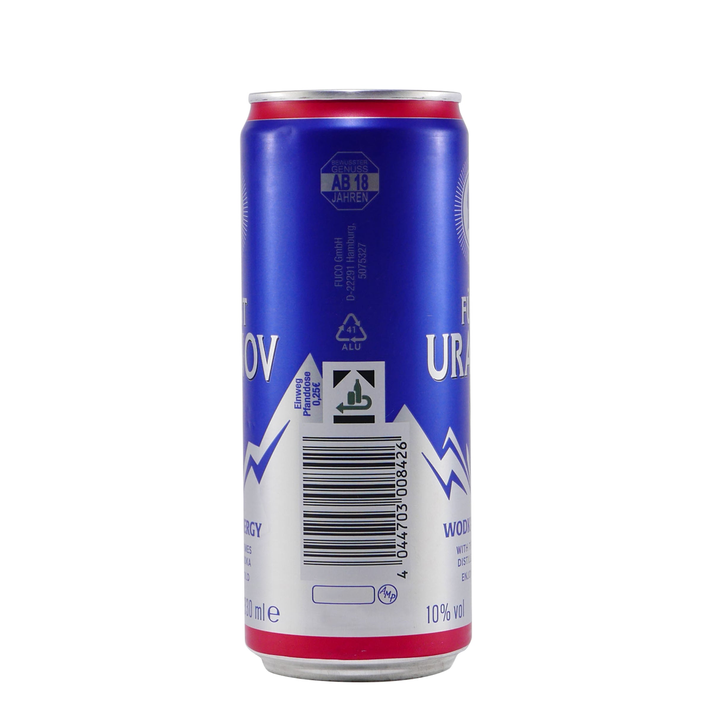 Fürst Uranov Wodka Energy (12 x 0,33L)