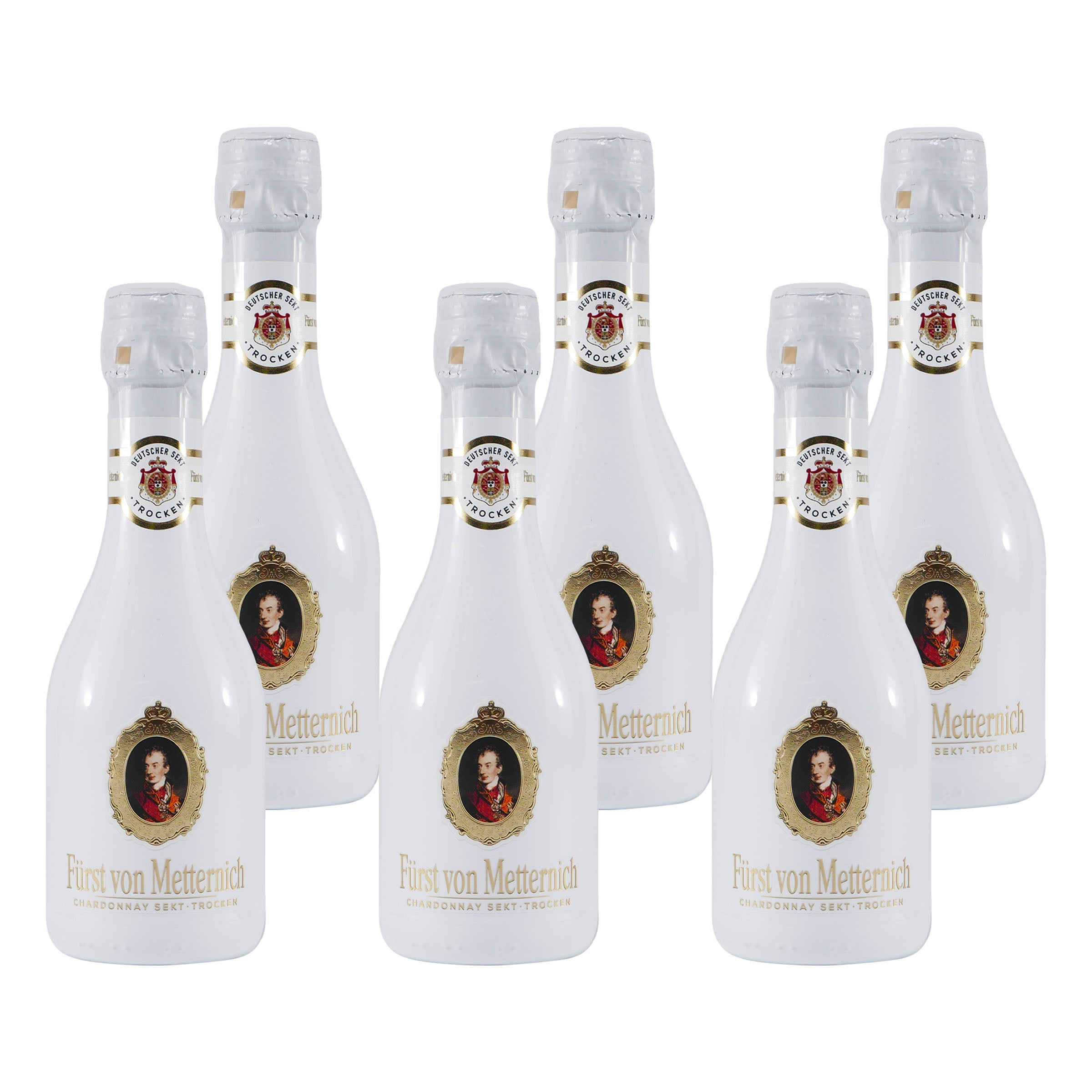 Fürst von Metternich Chardonnay Sekt -trocken- (12 x 0,2L)