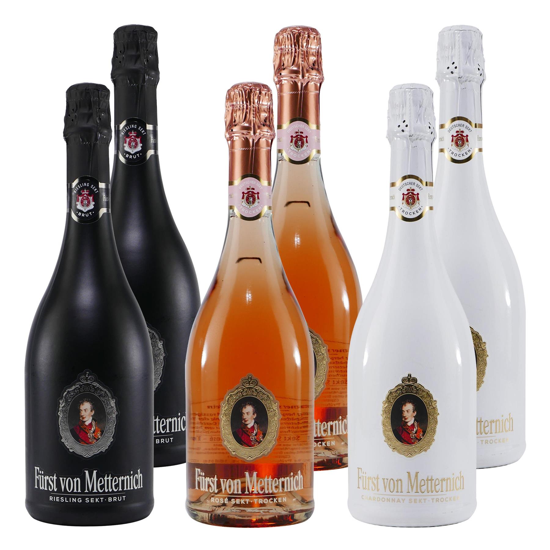 Fürst von Metternich Sekt Mix-Paket (6 x 0,75L)