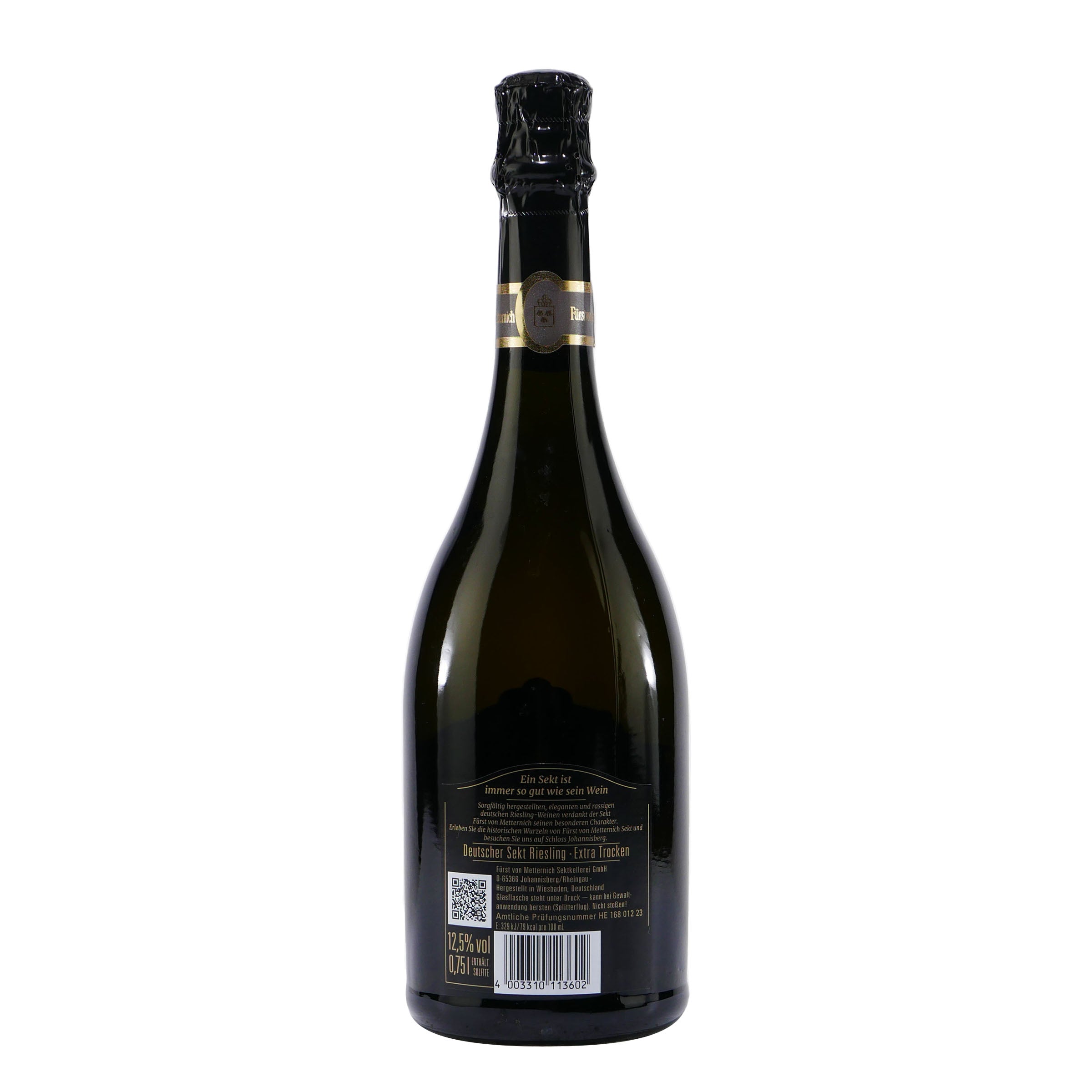 Fürst von Metternich Riesling Sekt -extra trocken-