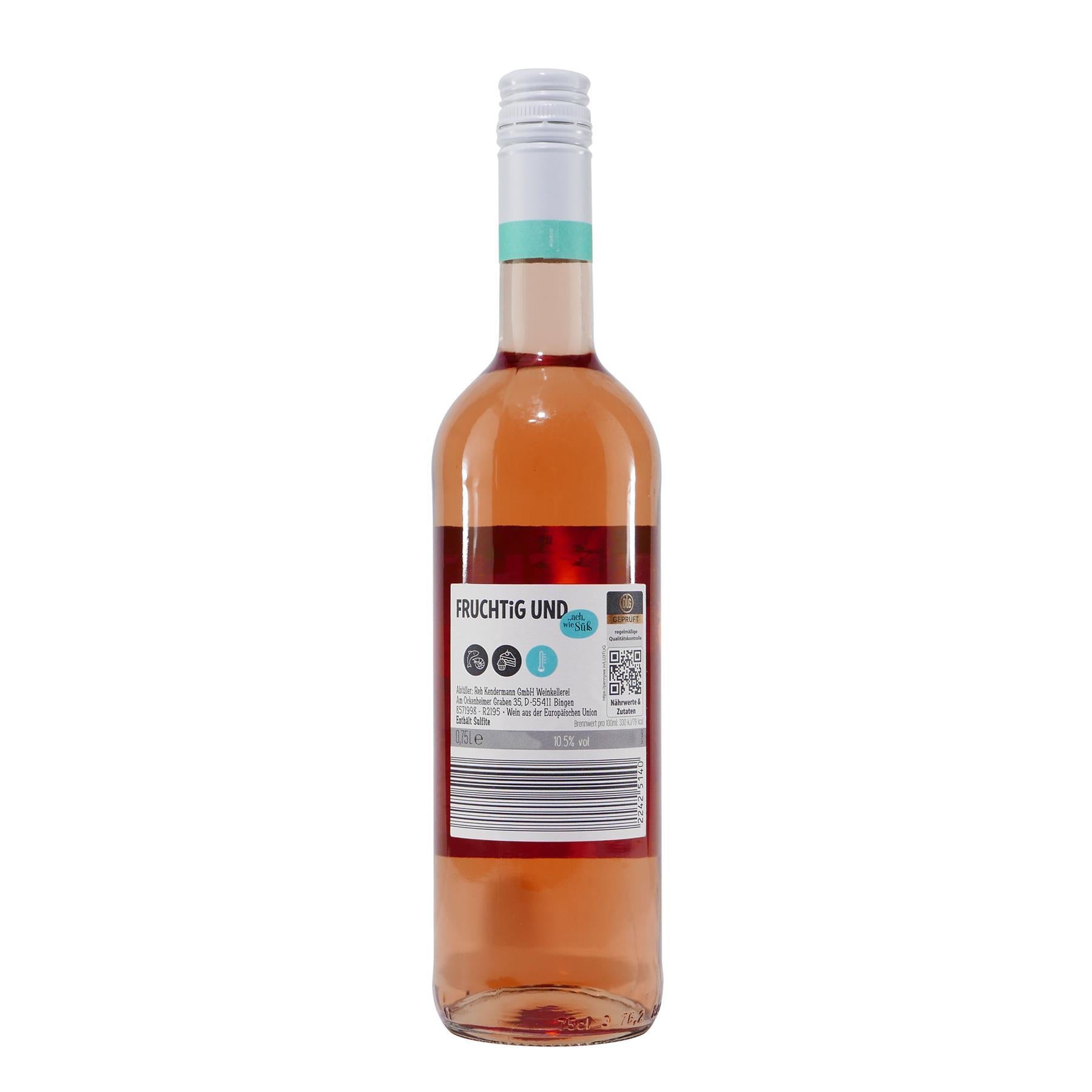 Fruchtig und ... ach wie Süß Roséwein -lieblich- (6 x 0,75L)