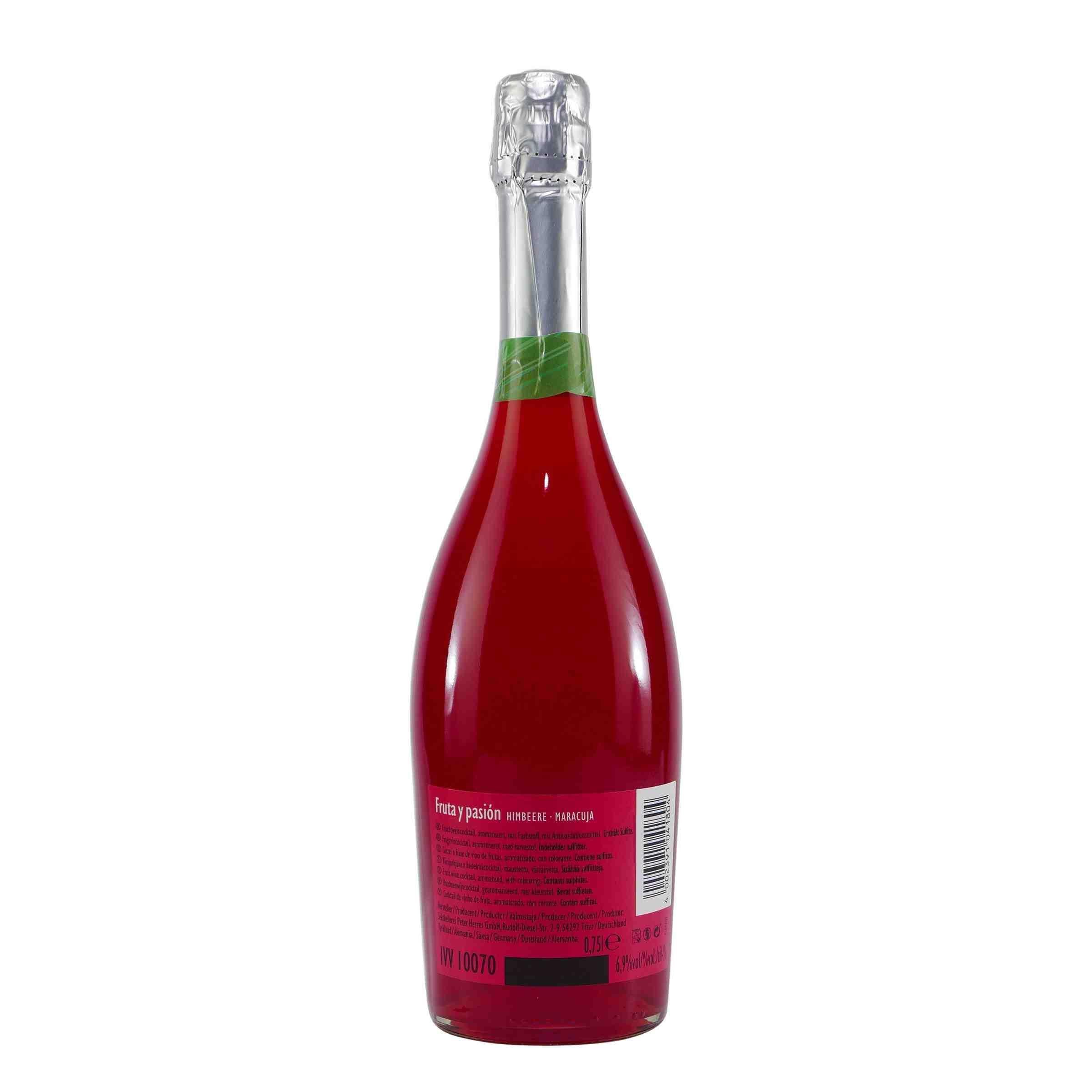 Fruta y Pasión Himbeer-Maracuja Cocktail (6 x 0,75L)