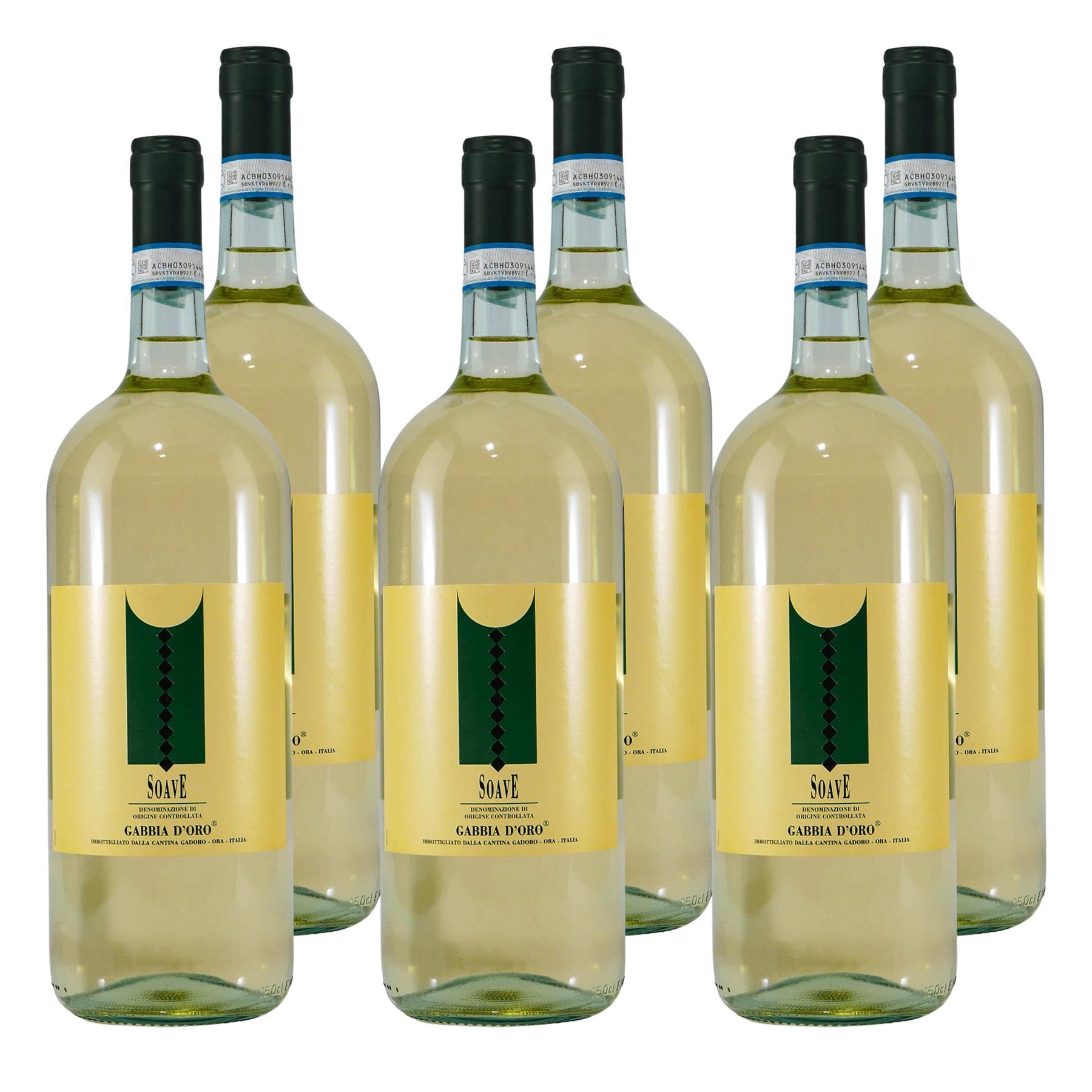 Gabbia d´Oro Soave DOC -trocken- (6 x 1,5L)