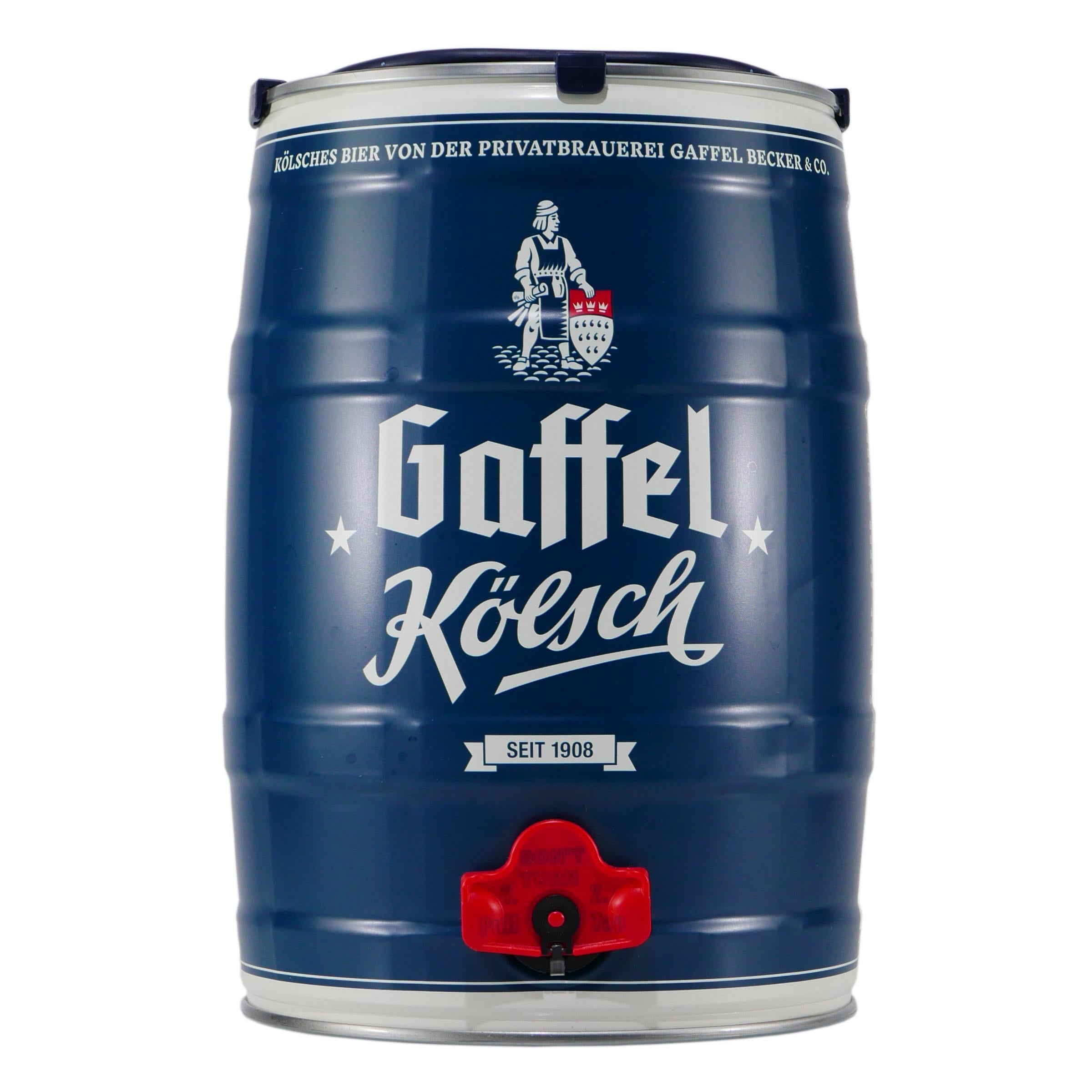 Gaffel Kölsch Bierfass (2 x 5,0L)