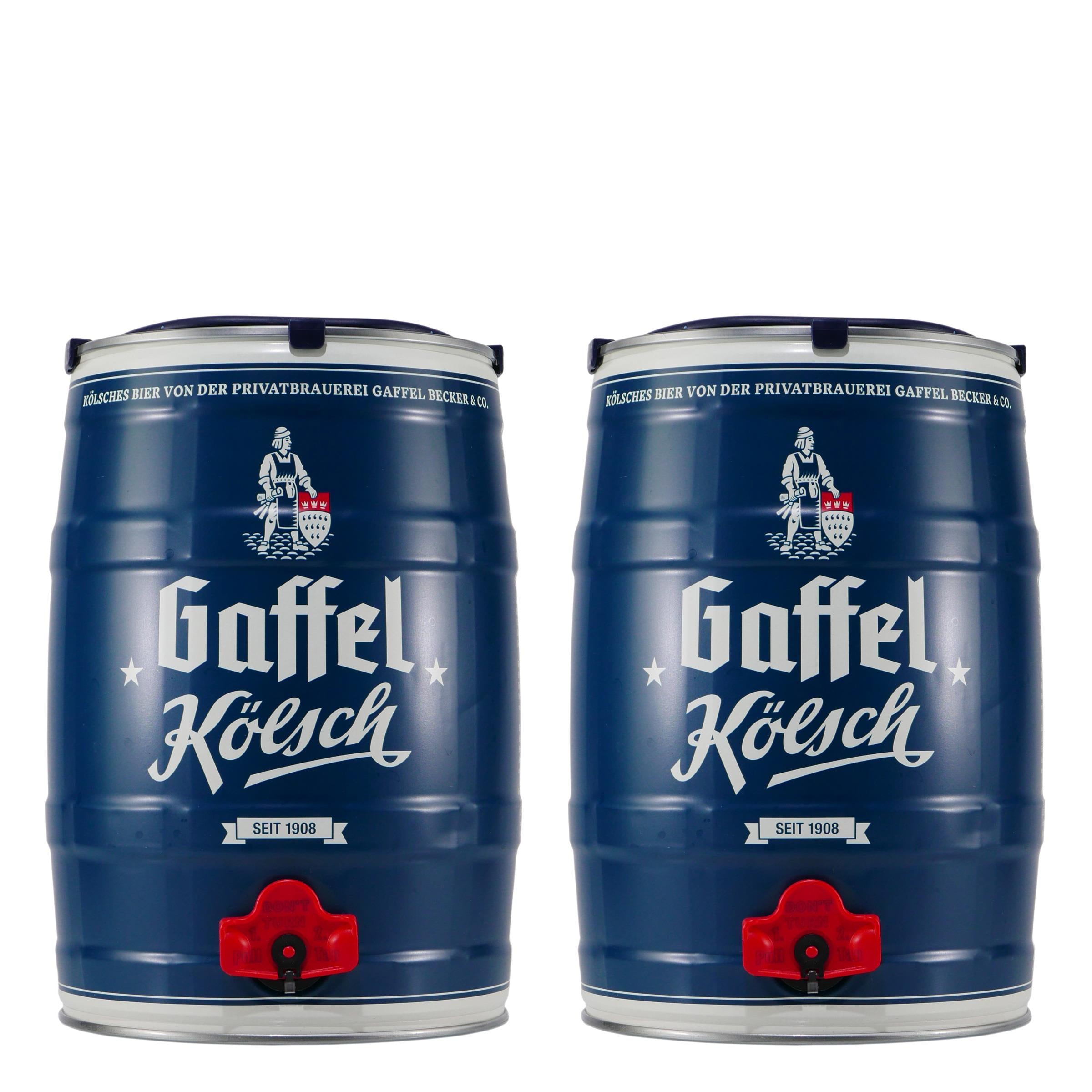 Gaffel Kölsch Bierfass (2 x 5,0L)
