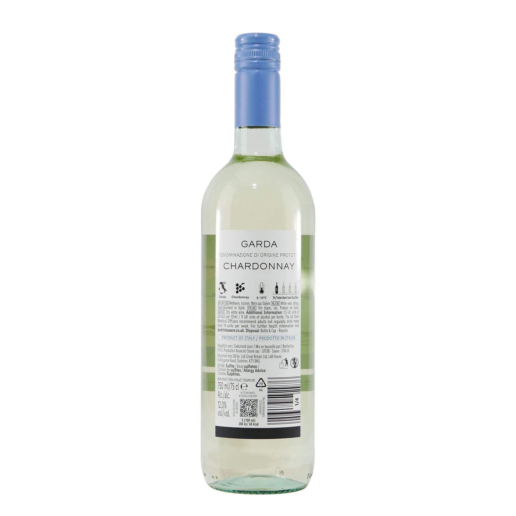 Garda Chardonnay DOP -trocken- (6 x 0,75L)