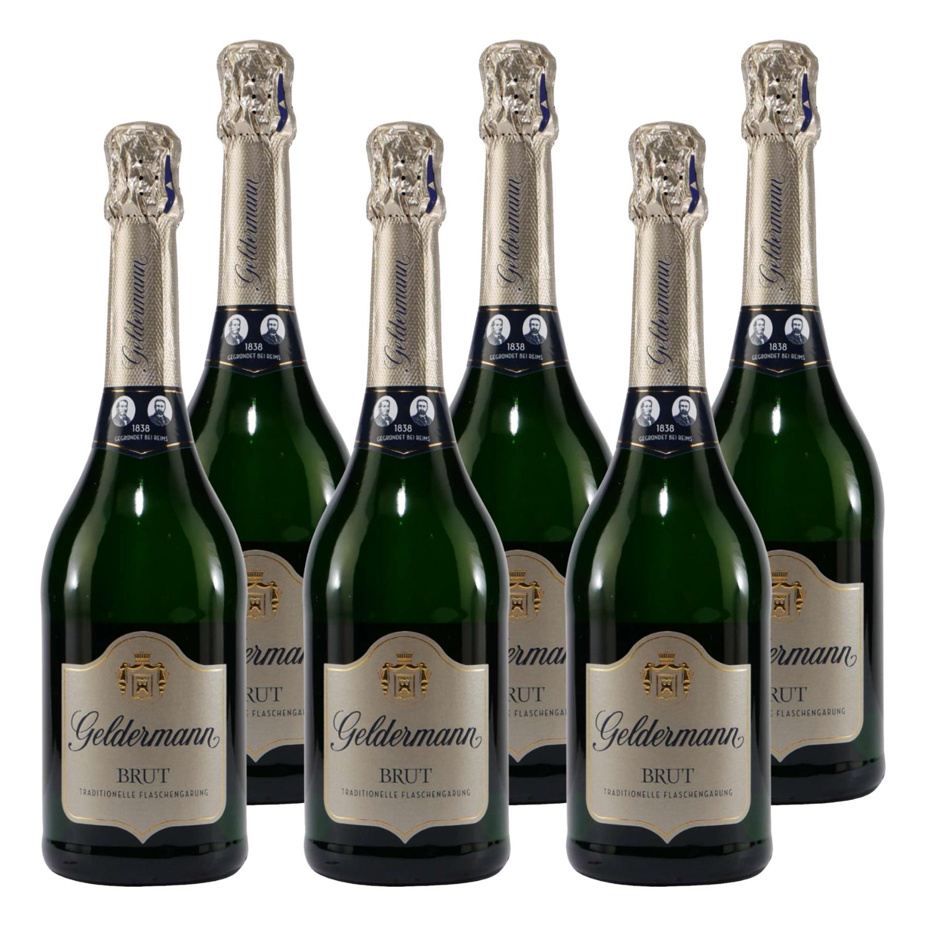 Geldermann Brut Sekt -trocken- (6 x 0,75L)