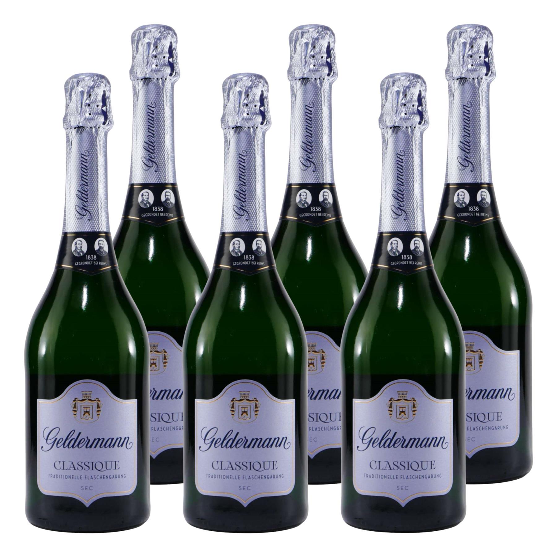 Geldermann Classique Sec Sekt -trocken- (6 x 0,75L)