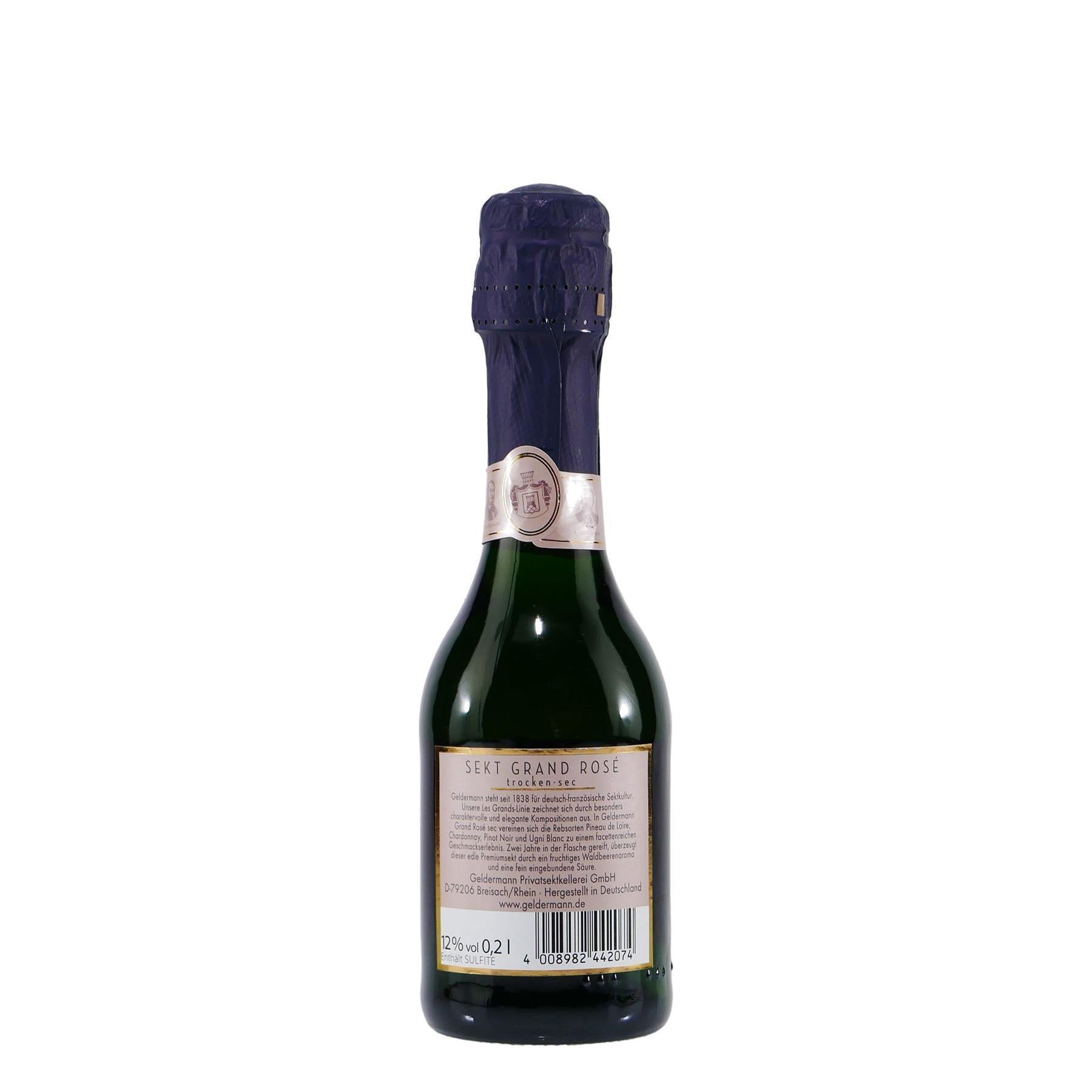 Geldermann Sekt Grand Rosé -trocken- (12 x 0,2L)