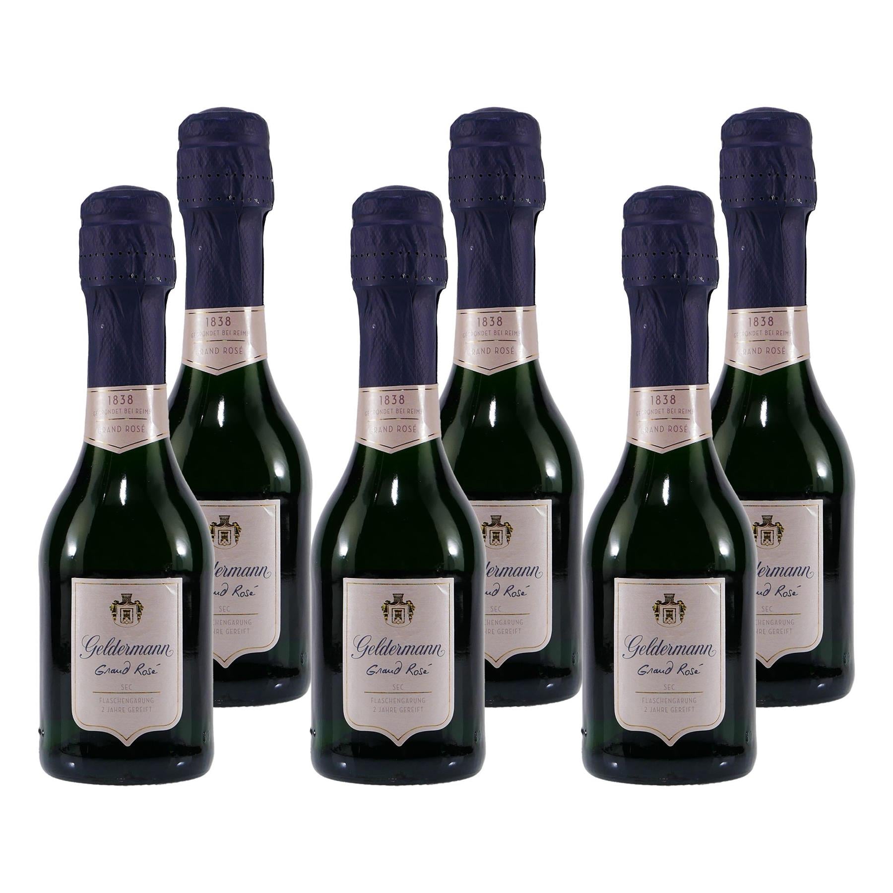 Geldermann Sekt Grand Rosé -trocken- (12 x 0,2L)