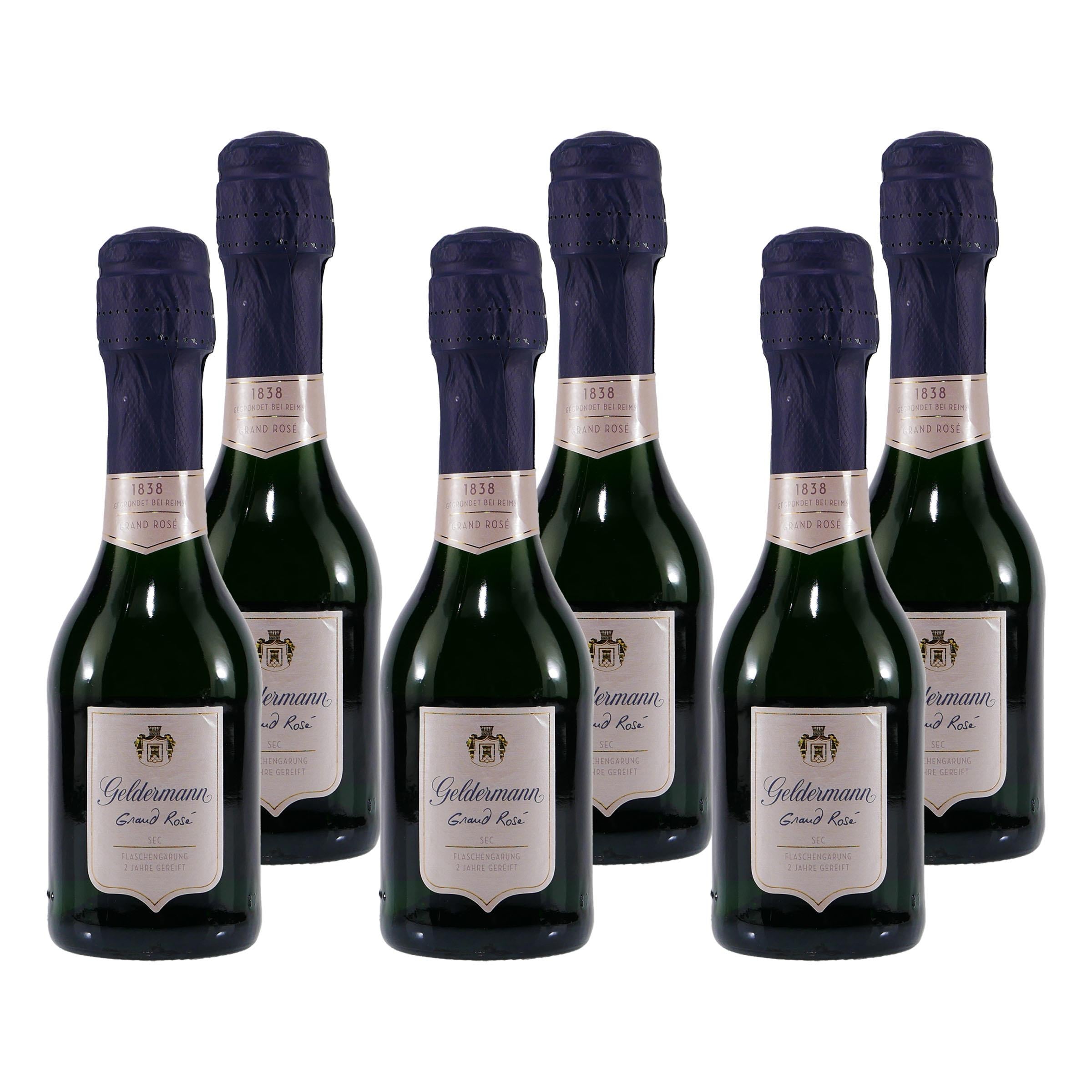 Geldermann Sekt Grand Rosé -trocken- (12 x 0,2L)