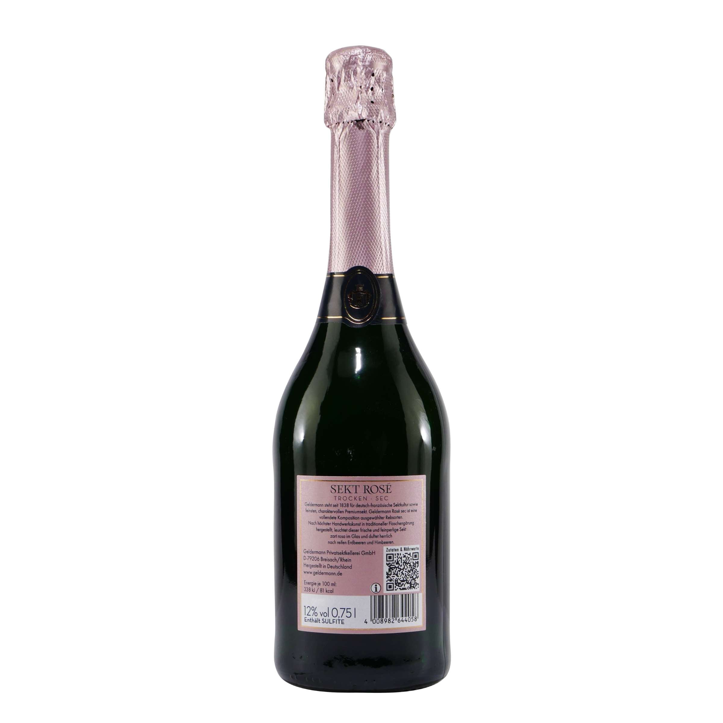 Geldermann Rosé Sekt -trocken-