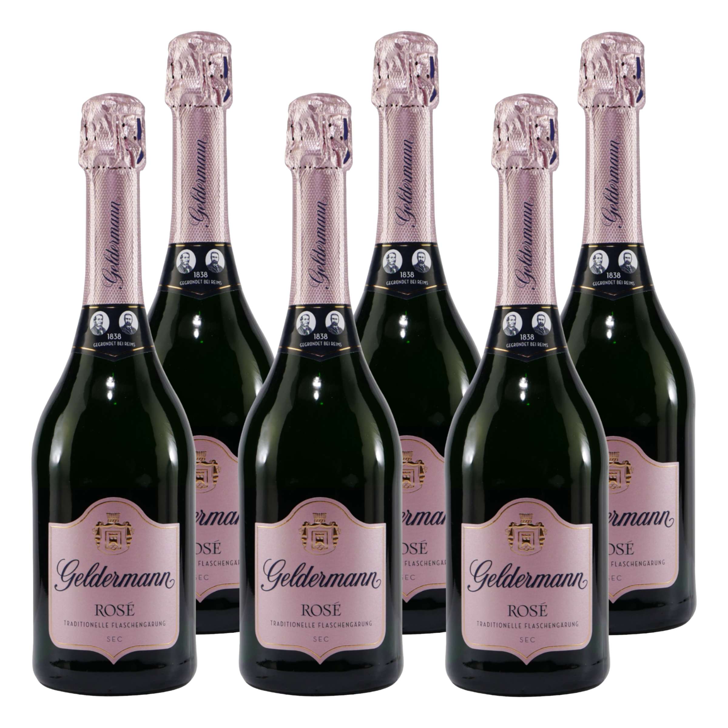 Geldermann Rosé Sekt -trocken- (6 x 0,75L)