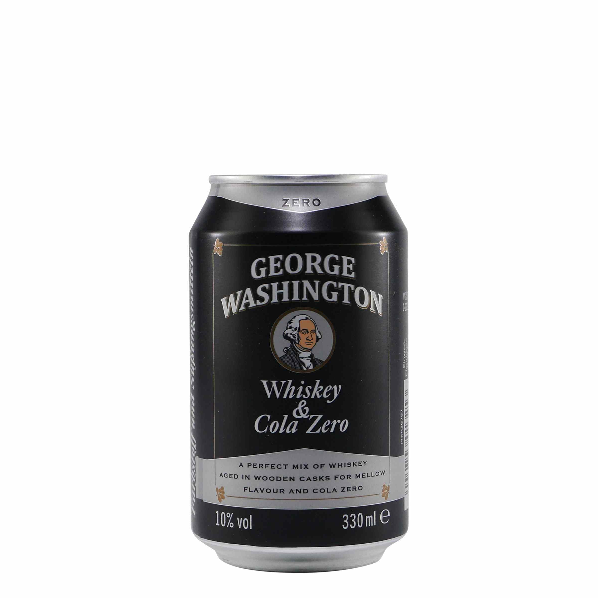 George Washington Whiskey & Cola -Zero- (12 x 0,33L)