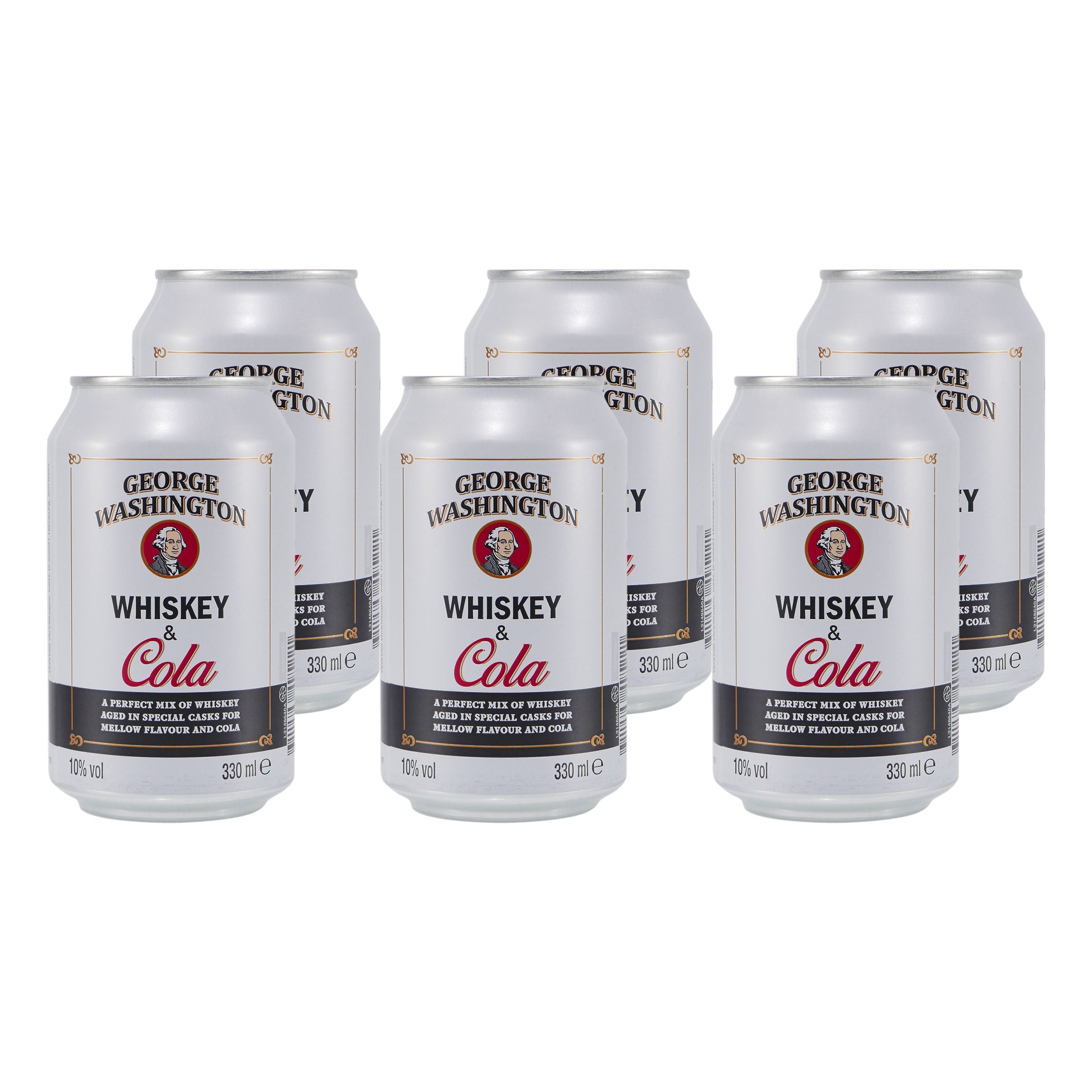 George Washington Whiskey & Cola (12 x 0,33L)