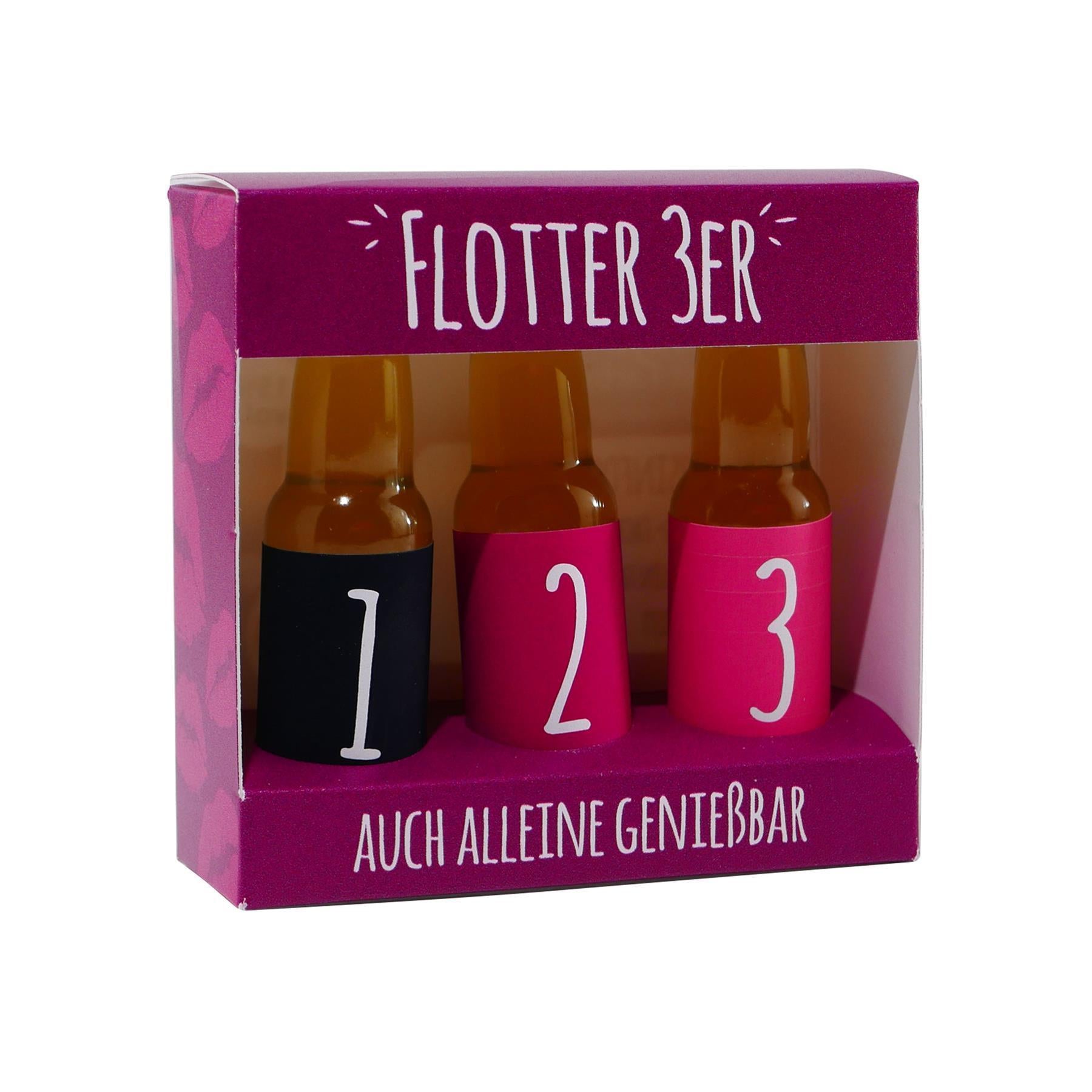 Geschenkverpackung "Flotter 3er" (3 x 0,02L)