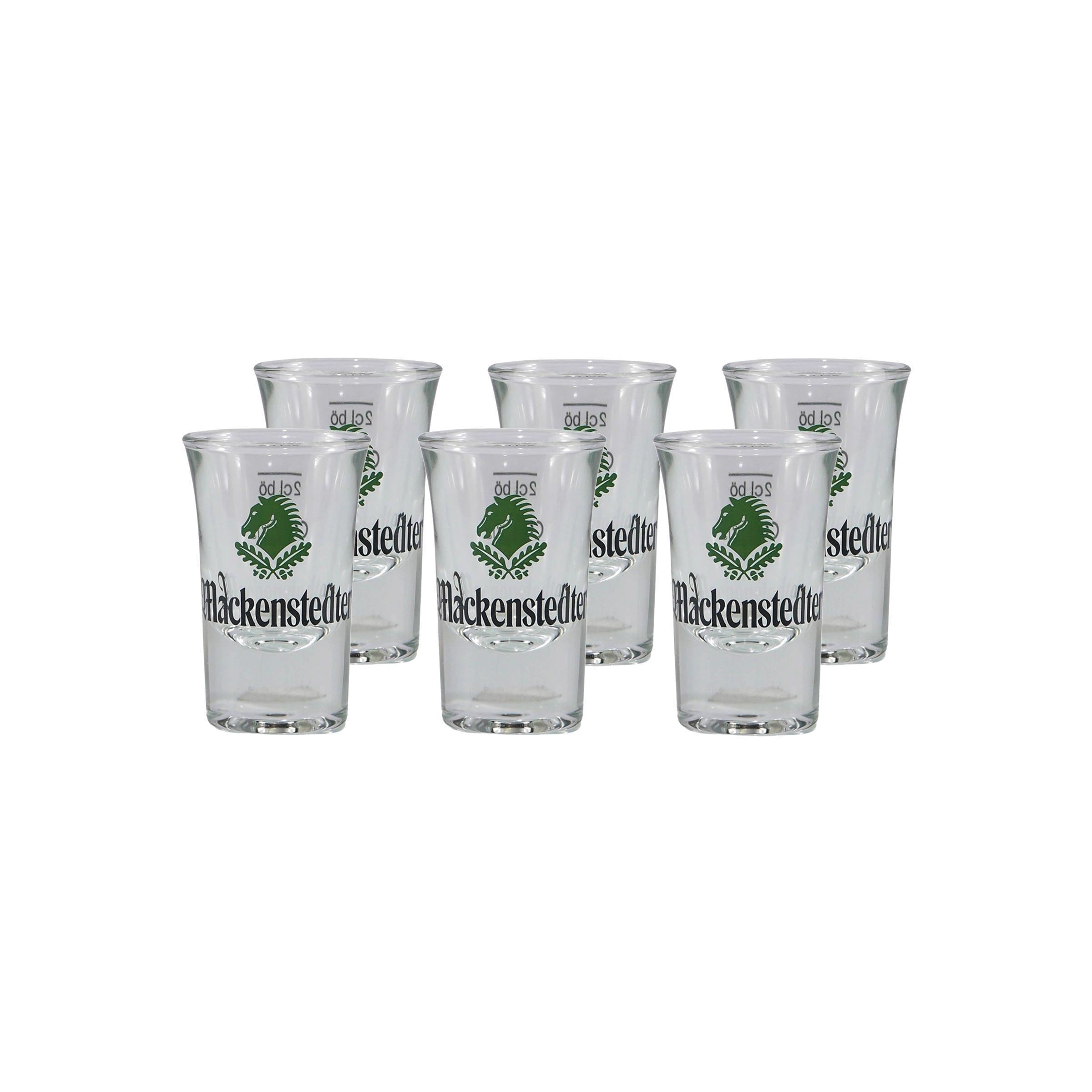 Mackenstedter Apfel Likör mit 6x Shotgläser