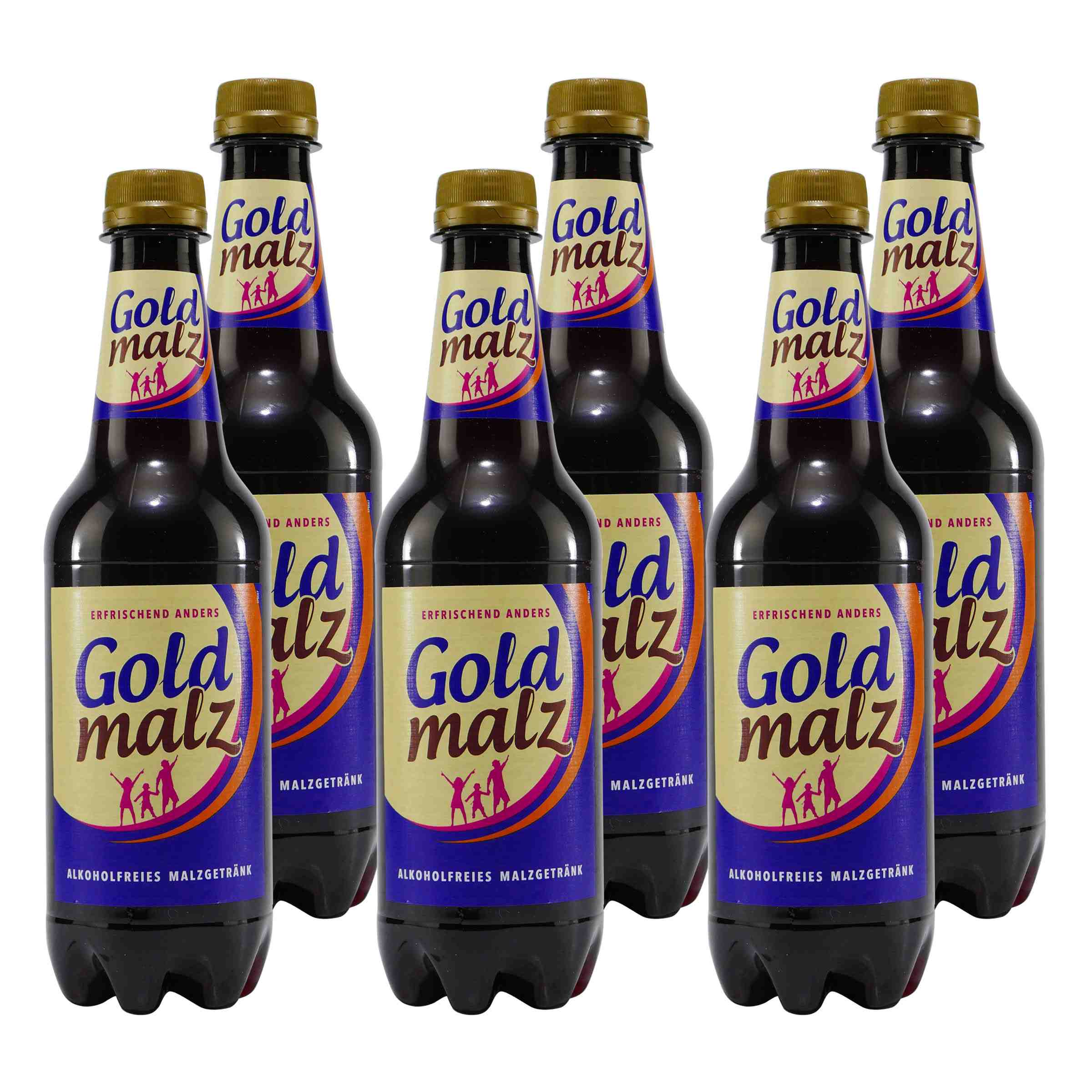 Goldmalz Alkoholfreies Malzgetränk (6 x 0,5L)