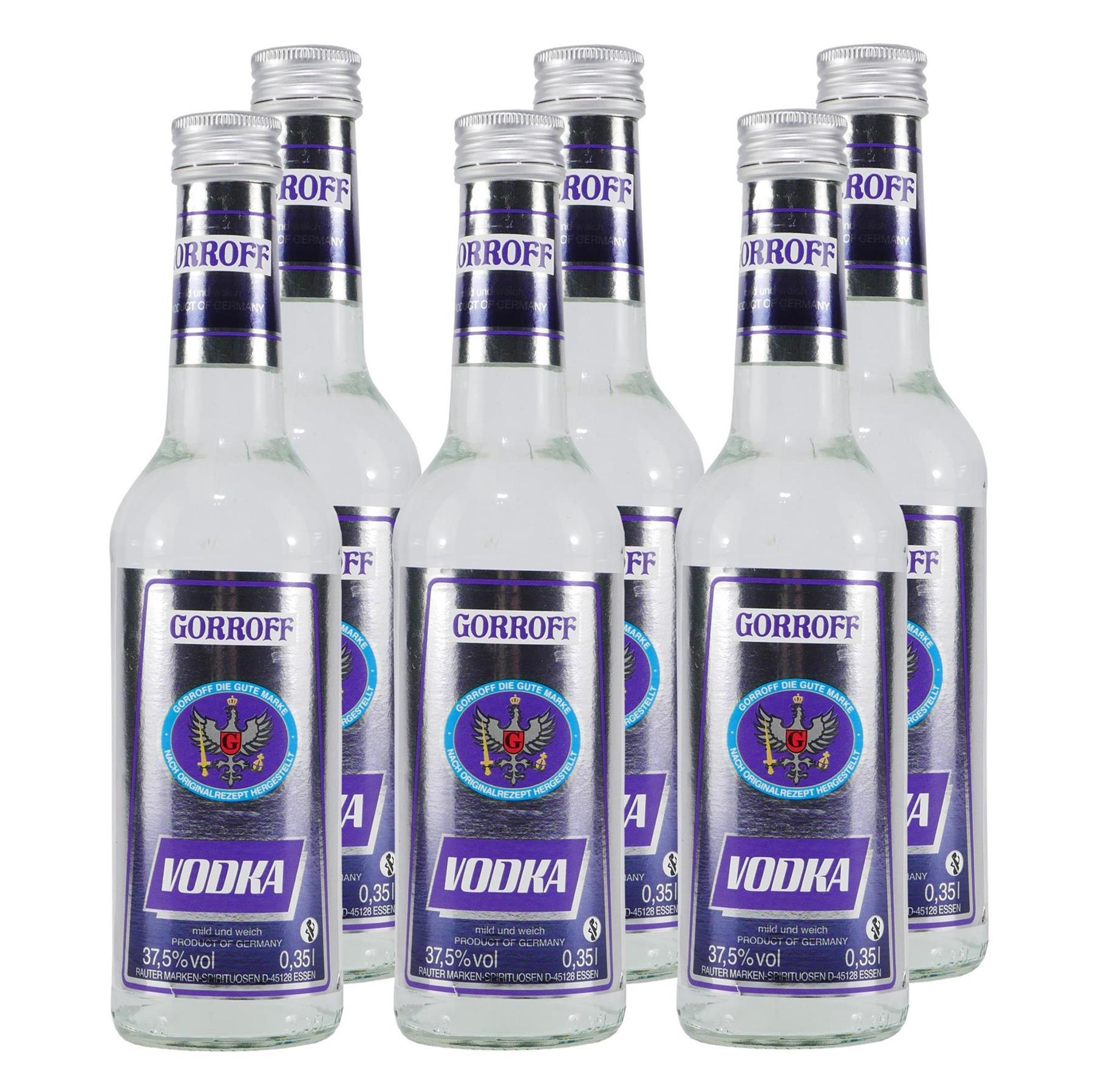 Gorroff Vodka (6 x 0,35L)